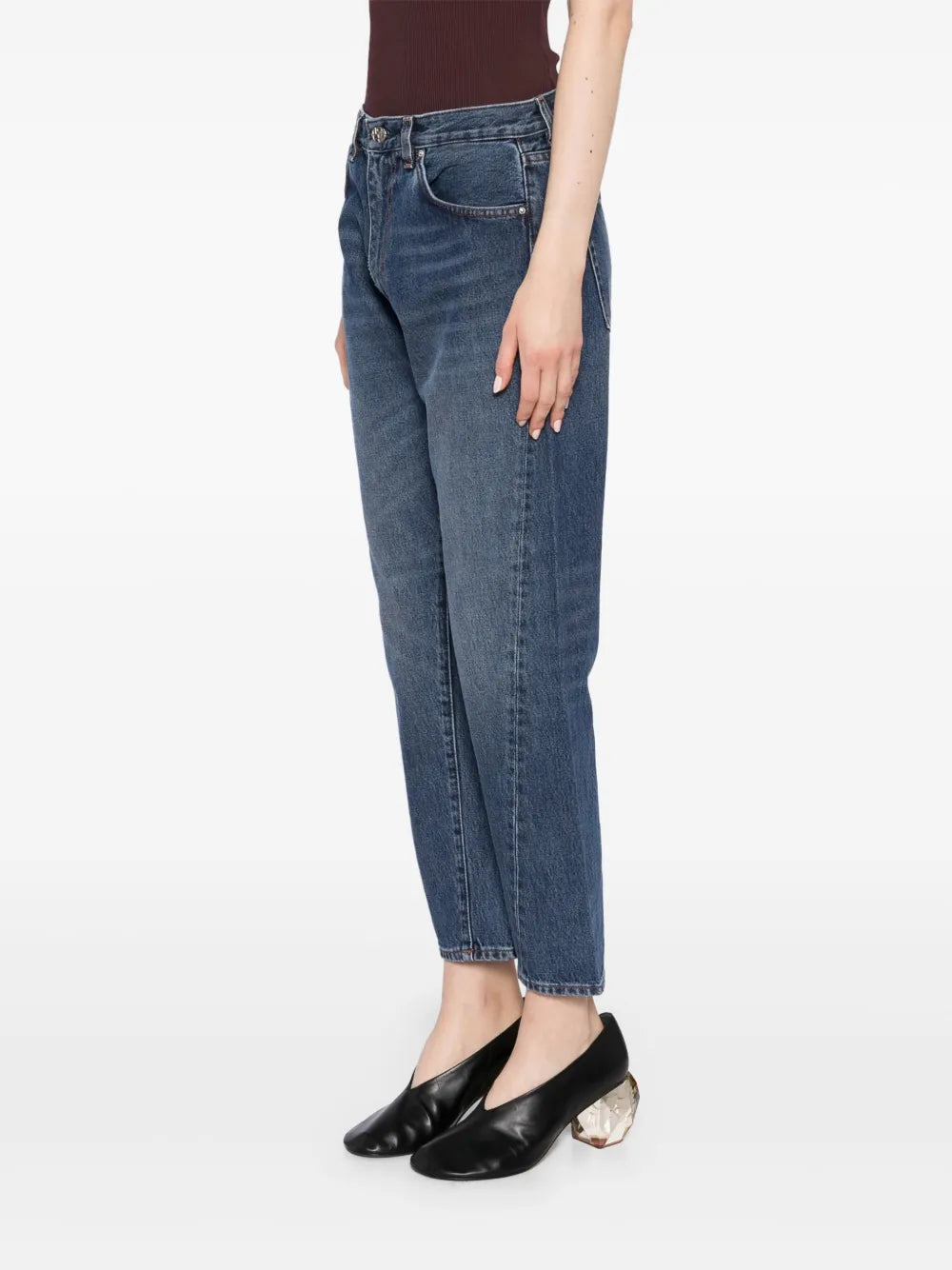Toteme Women Straight Jeans - 3
