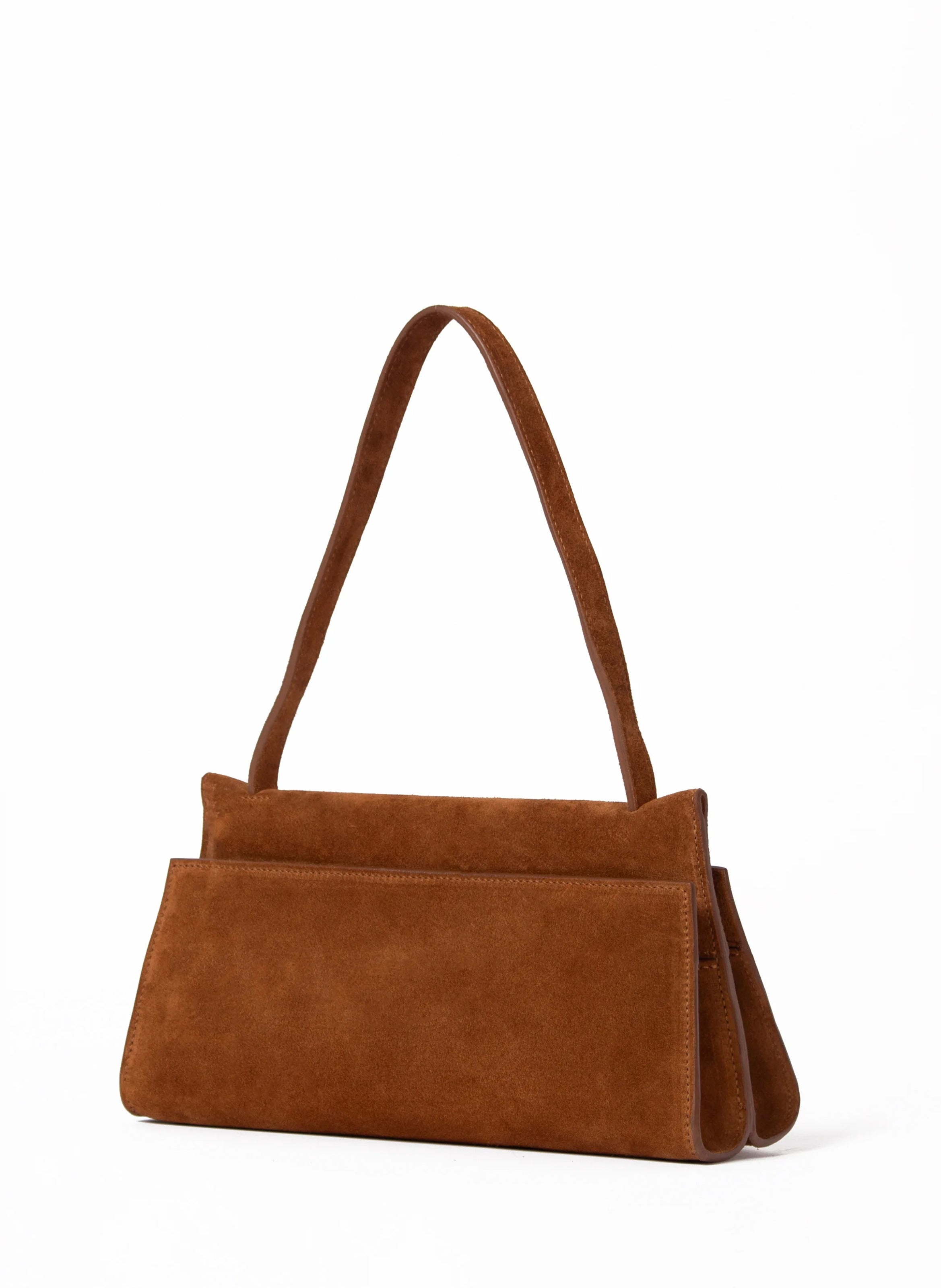 Long Papillon Suede Cognac - 2