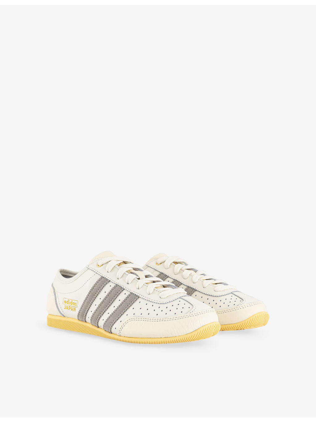 Japan Decon Suede And Leather Low-Top Trainers - 3
