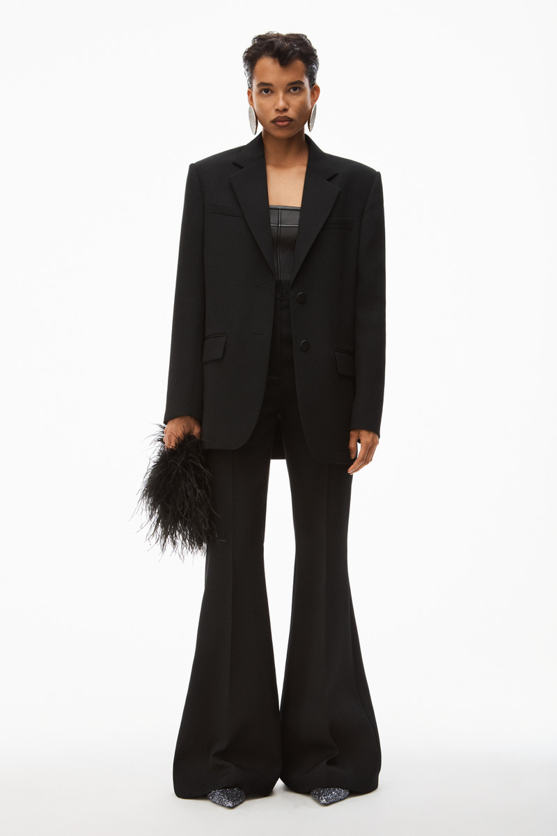 Alexander Wang BOXY BLAZER IN WOOL TAILORING outlook