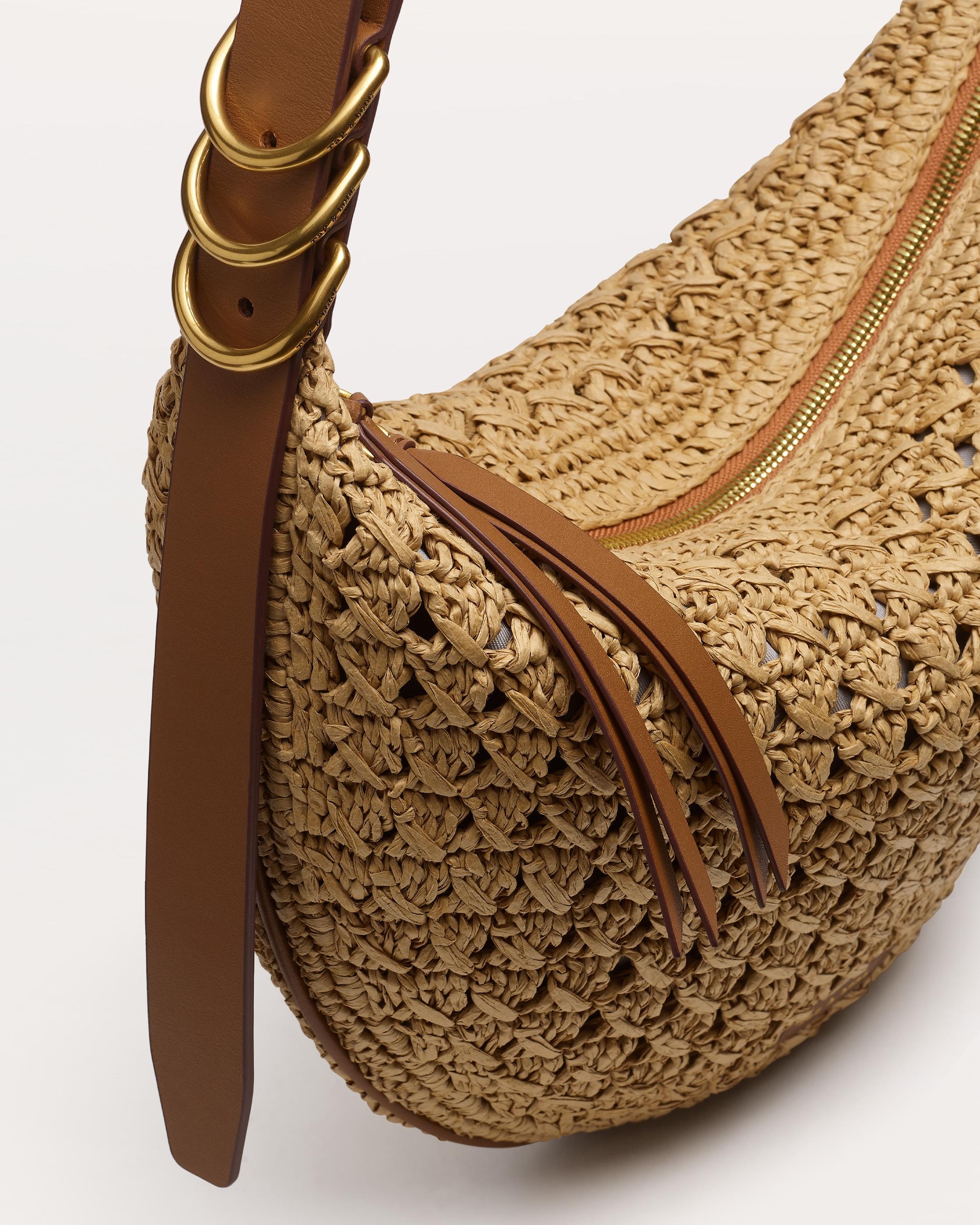 Mercer Medium Hobo
Open-Weave Straw - 6