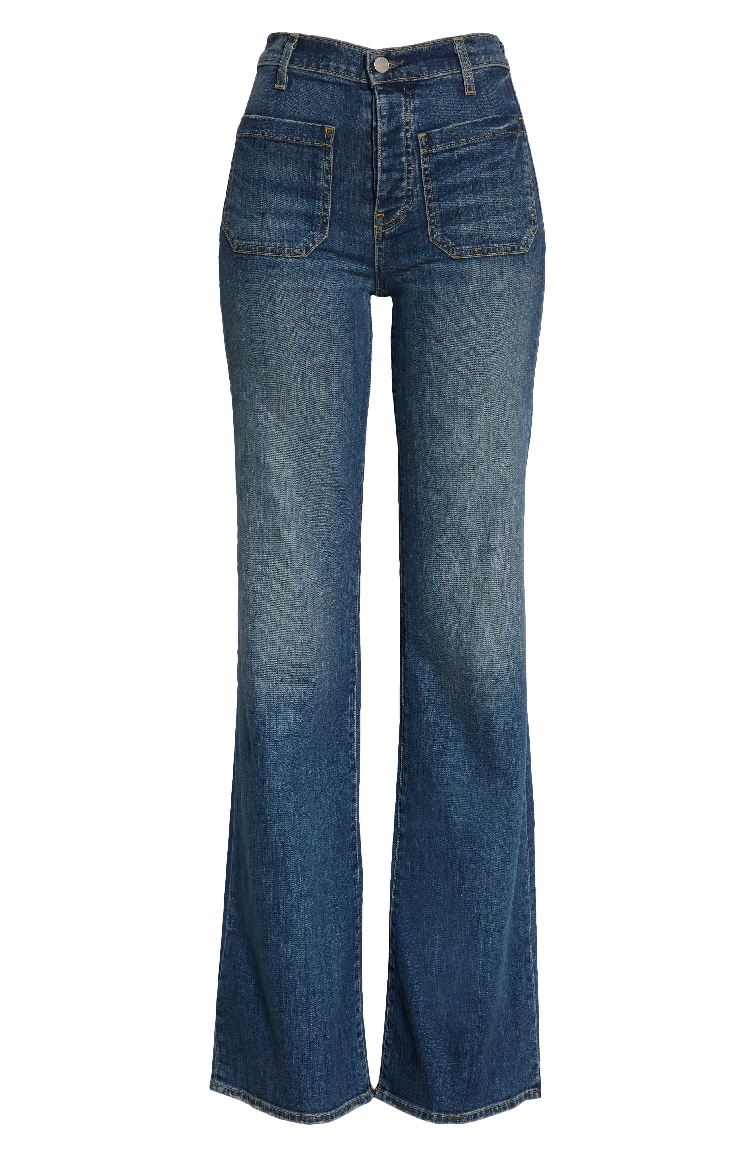 Florence Patch Pocket Jeans - 5