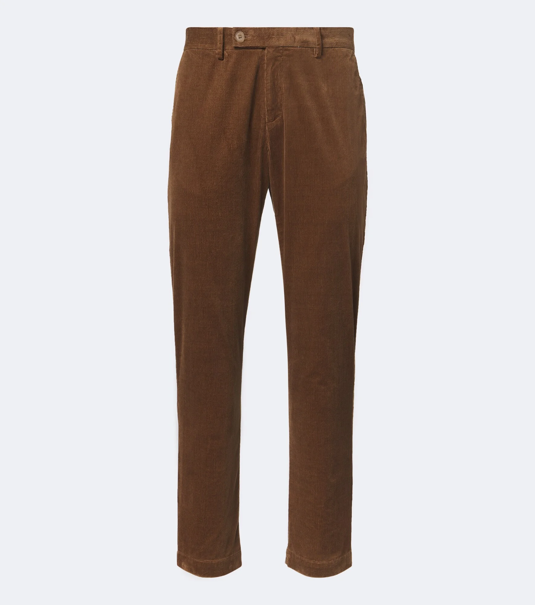 Cotton corduroy straight pants - 1