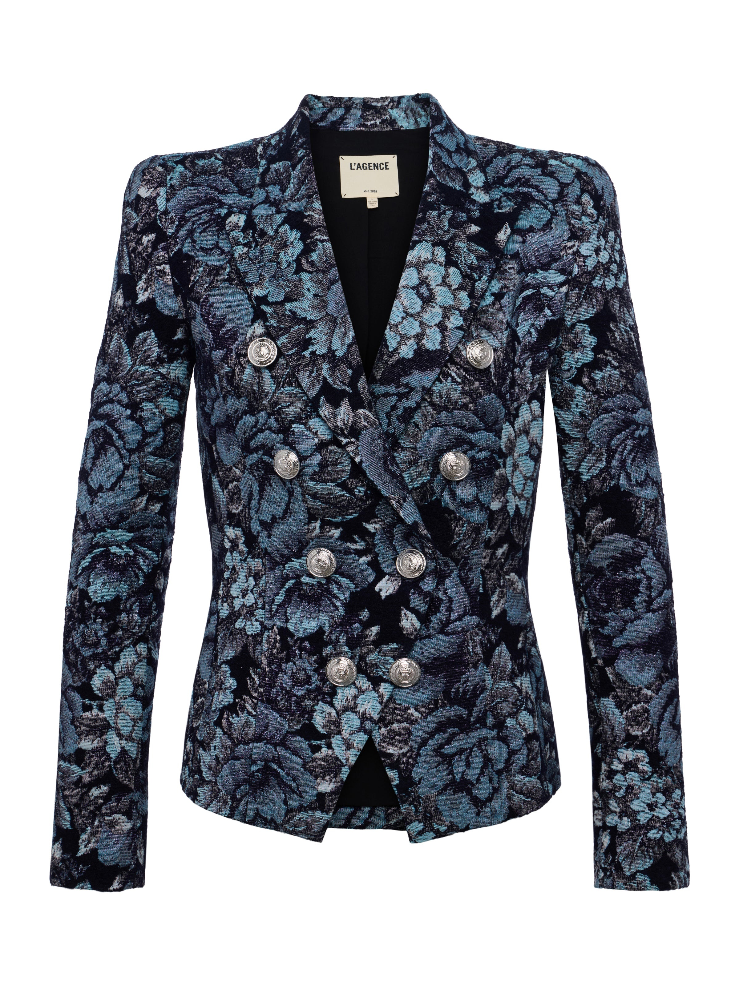 Bethany Jacquard Blazer - 1