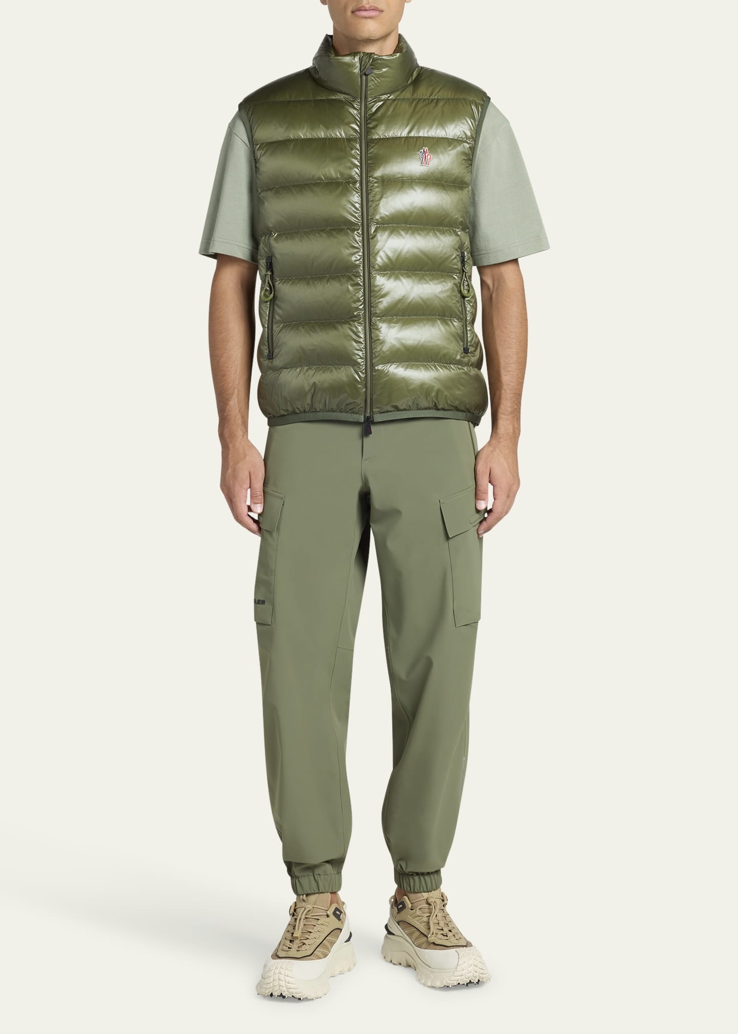 Men's Tech Nylon Puffer Vest - 2