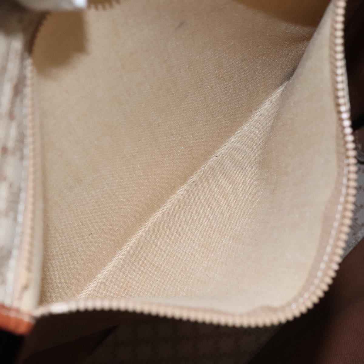 CELINE Macadam Canvas Tote Bag Pvc Brown Gold - 11