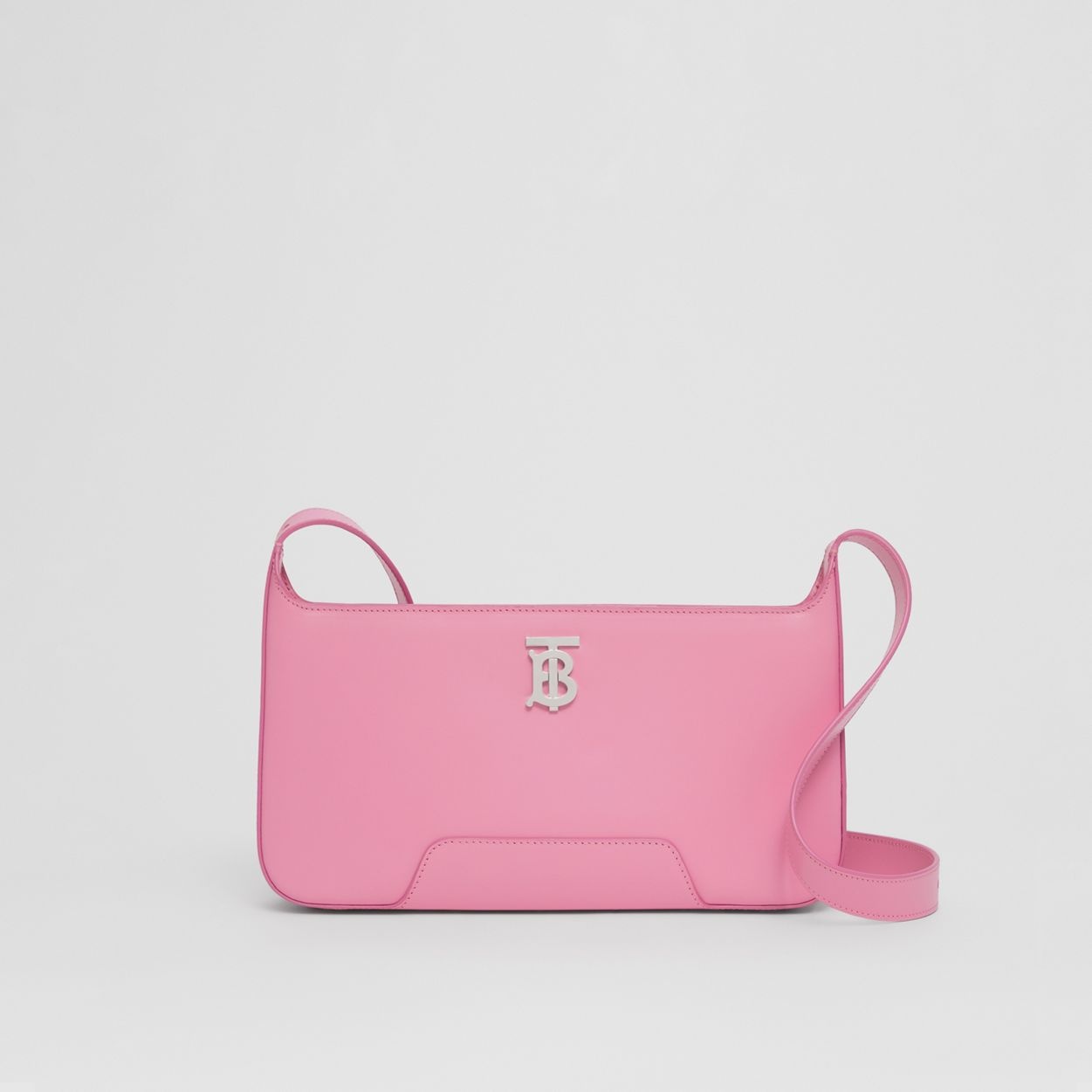 Leather TB Shoulder Bag - 4