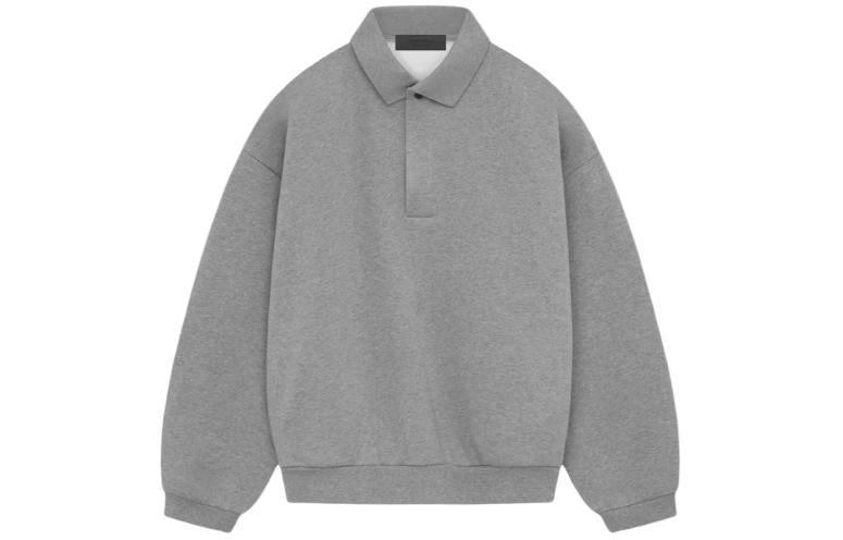 Fear of God Essentials Longsleeve Polo 'Beige' 192SP244393F - 2