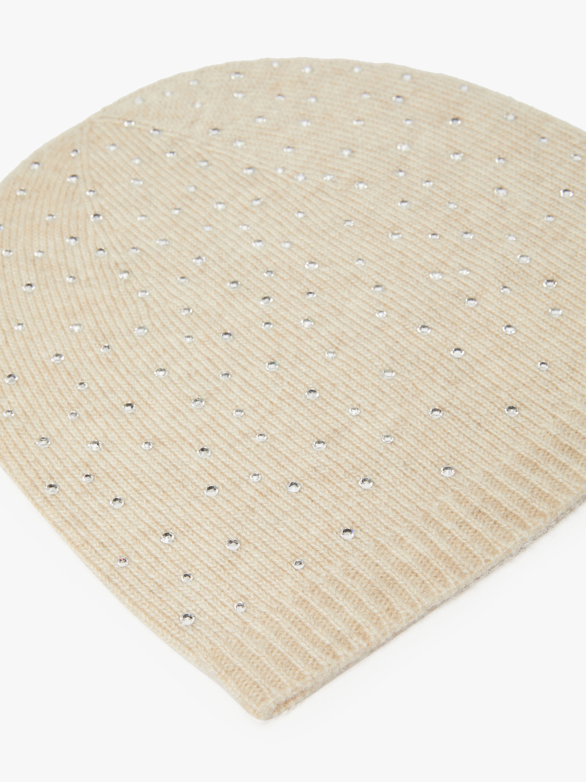 PAGINA Cashmere and rhinestone beanie - 3