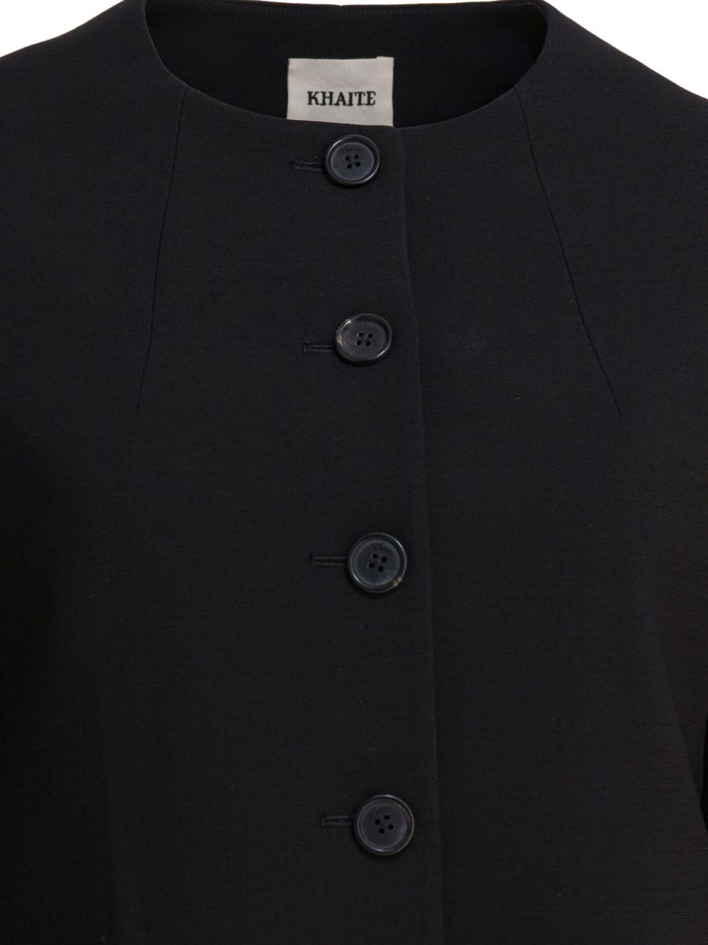 button-front tailored jacket - 3