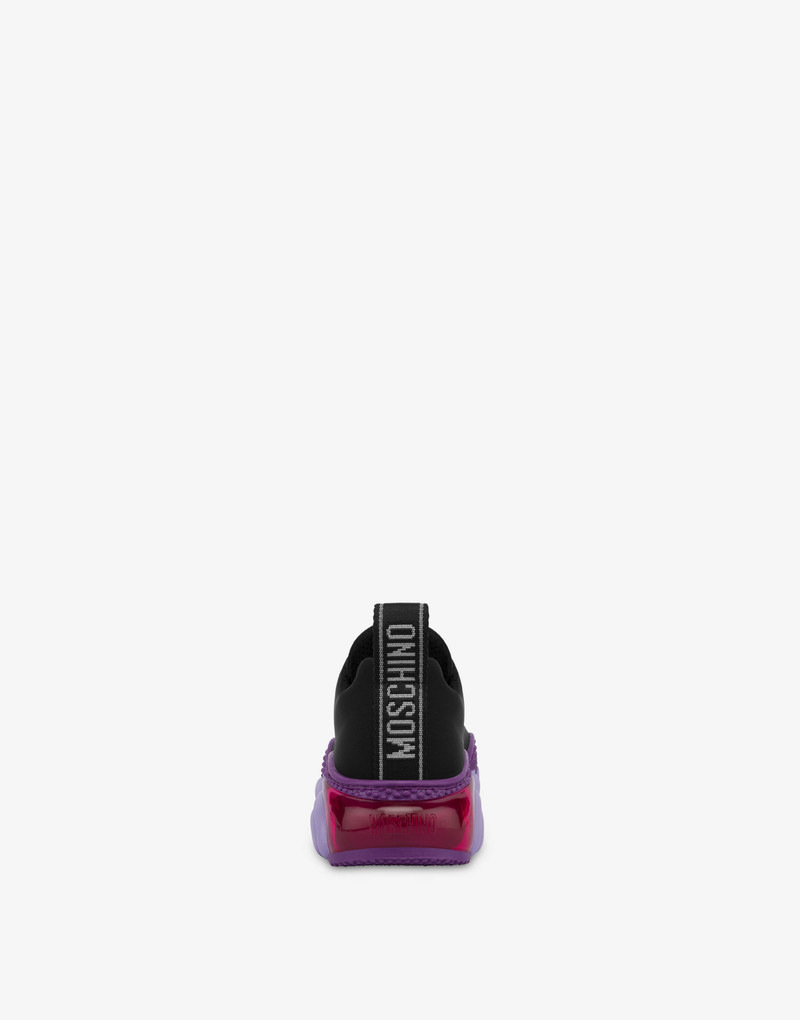 Moschino NEOPRENE TEDDY BUBBLE SHOES outlook