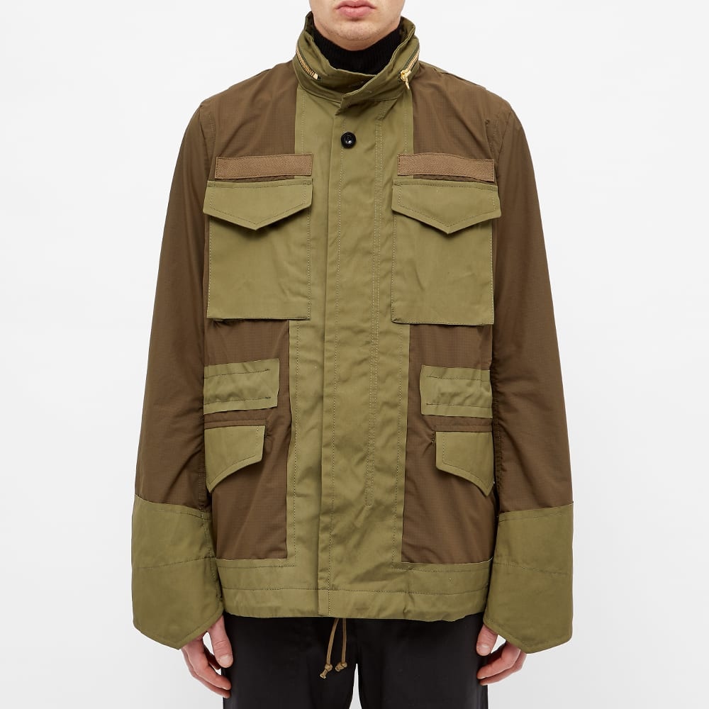 Sacai Fabric Combo M-65 Jacket - 7