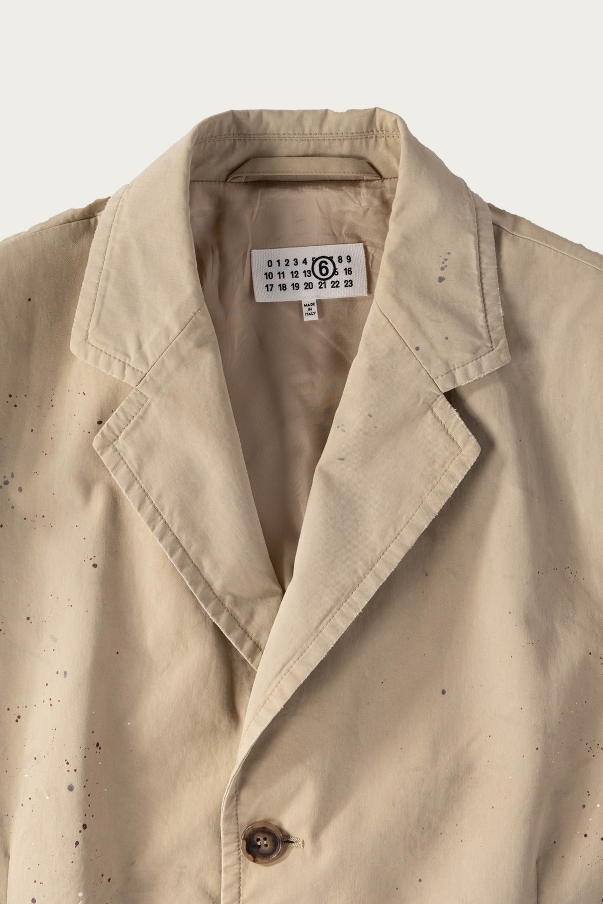 Cotton Painter Jacket - Pink Beige - 6