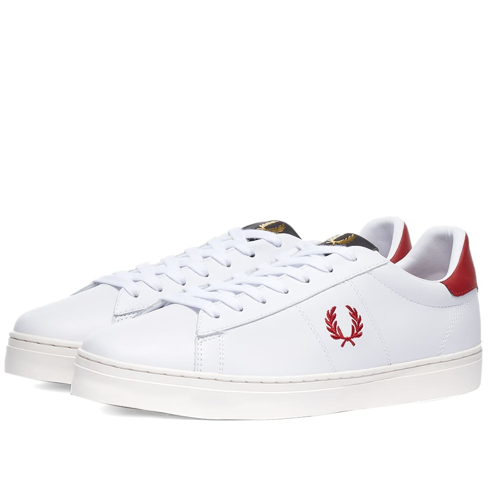 Fred Perry B721 Leather Tab - 1