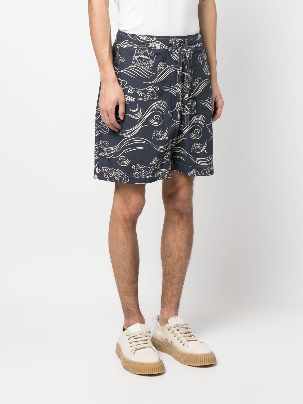 Songkran graphic-print shorts - 3