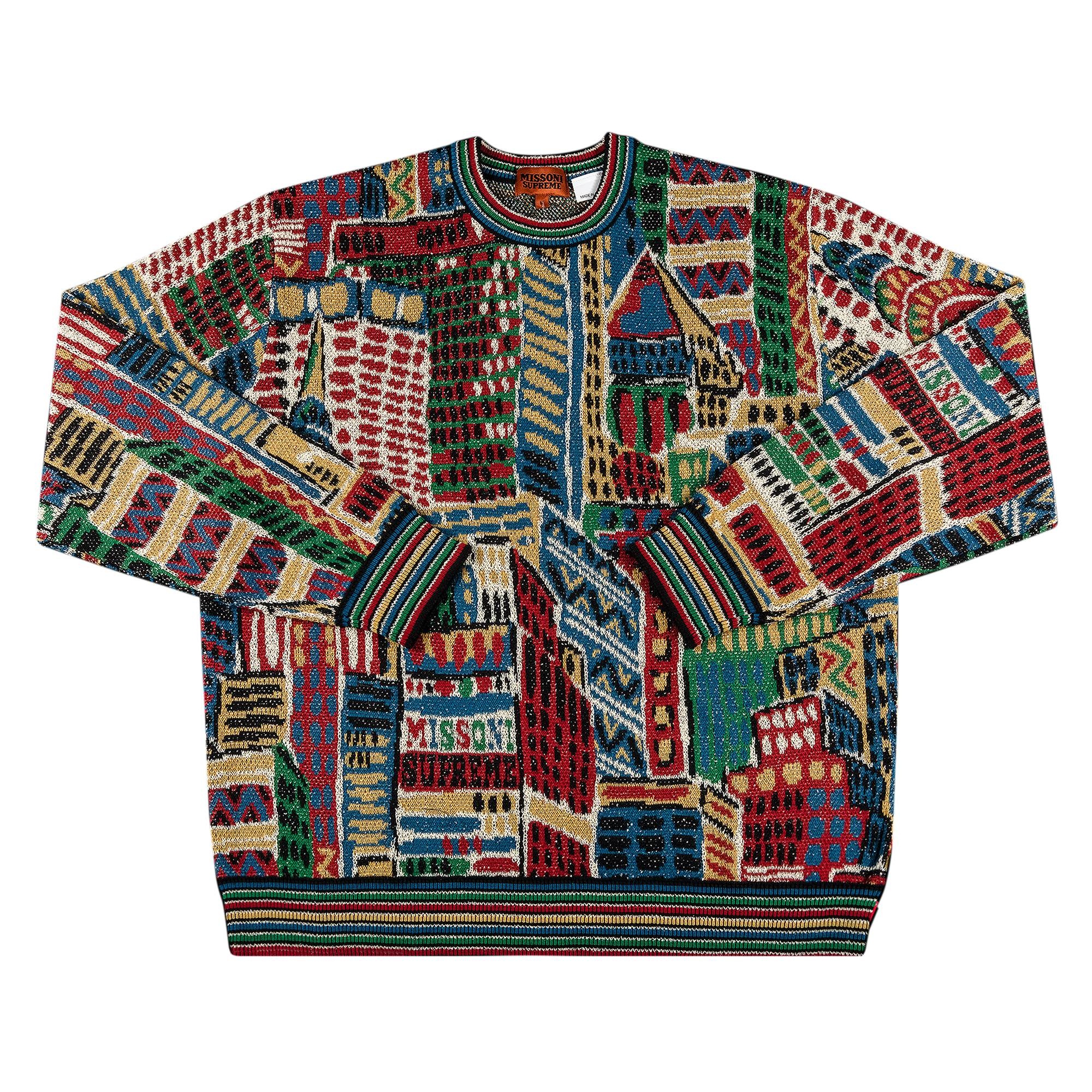 Supreme x Missoni Sweater 'Burgundy' - 1