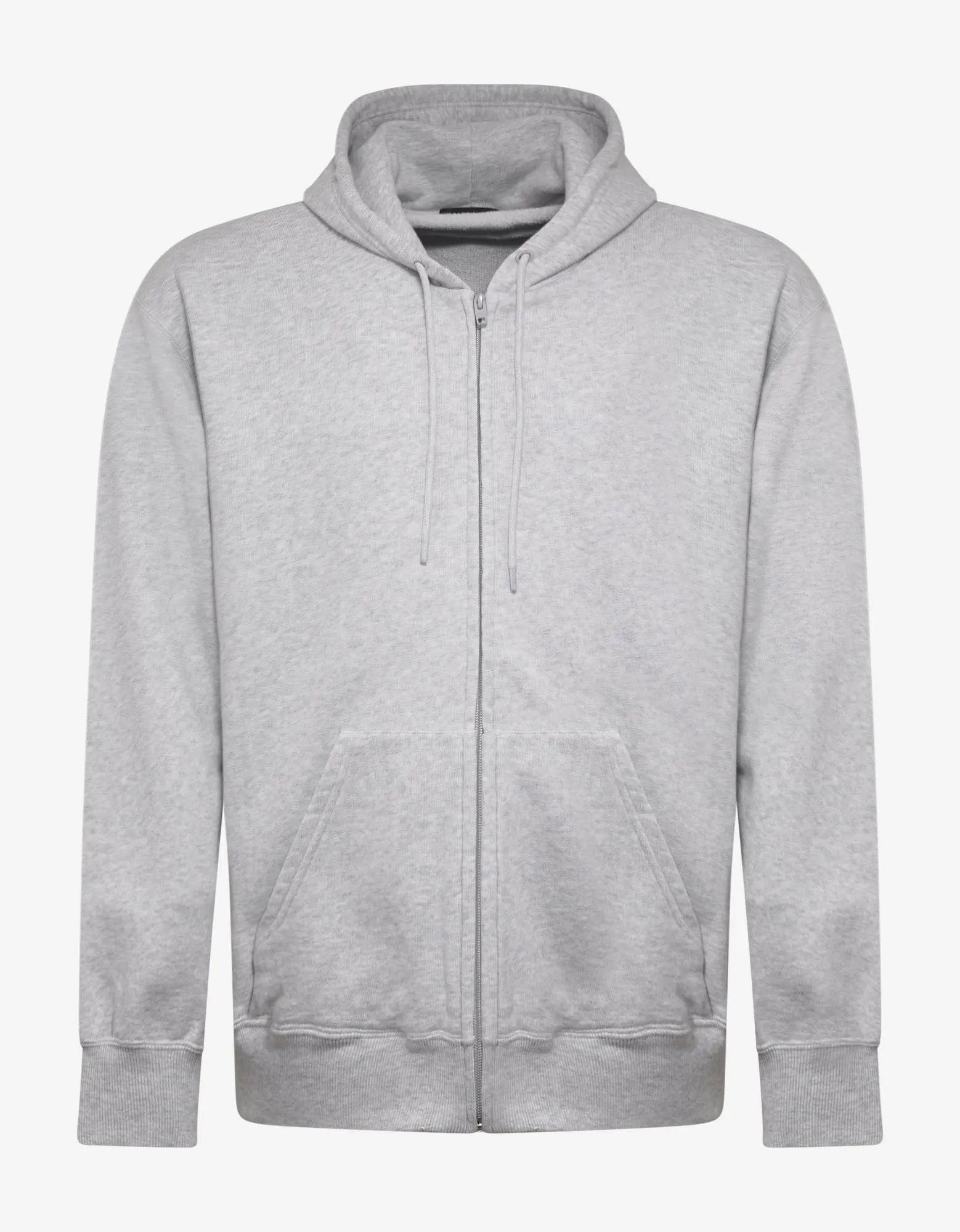 Balenciaga Light Grey Back BB Logo Print Hoodie - 1