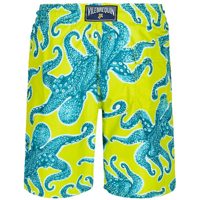 Vilebrequin Men Swim Trunks Long 2014 Poulpes outlook