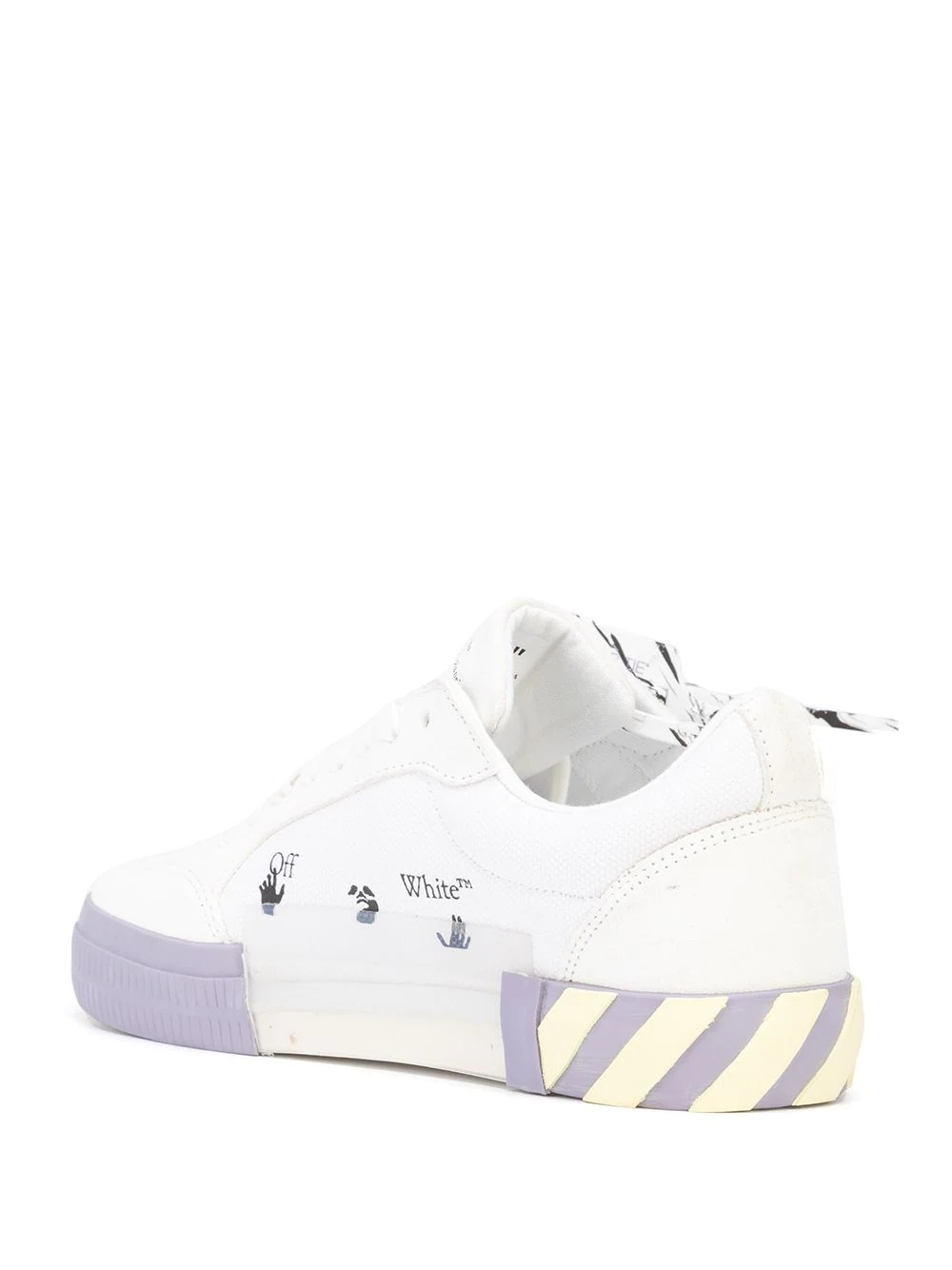 logo low-top sneakers - 3