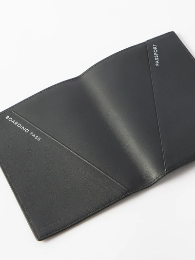 Smythson Ludlow grained-leather passport cover outlook
