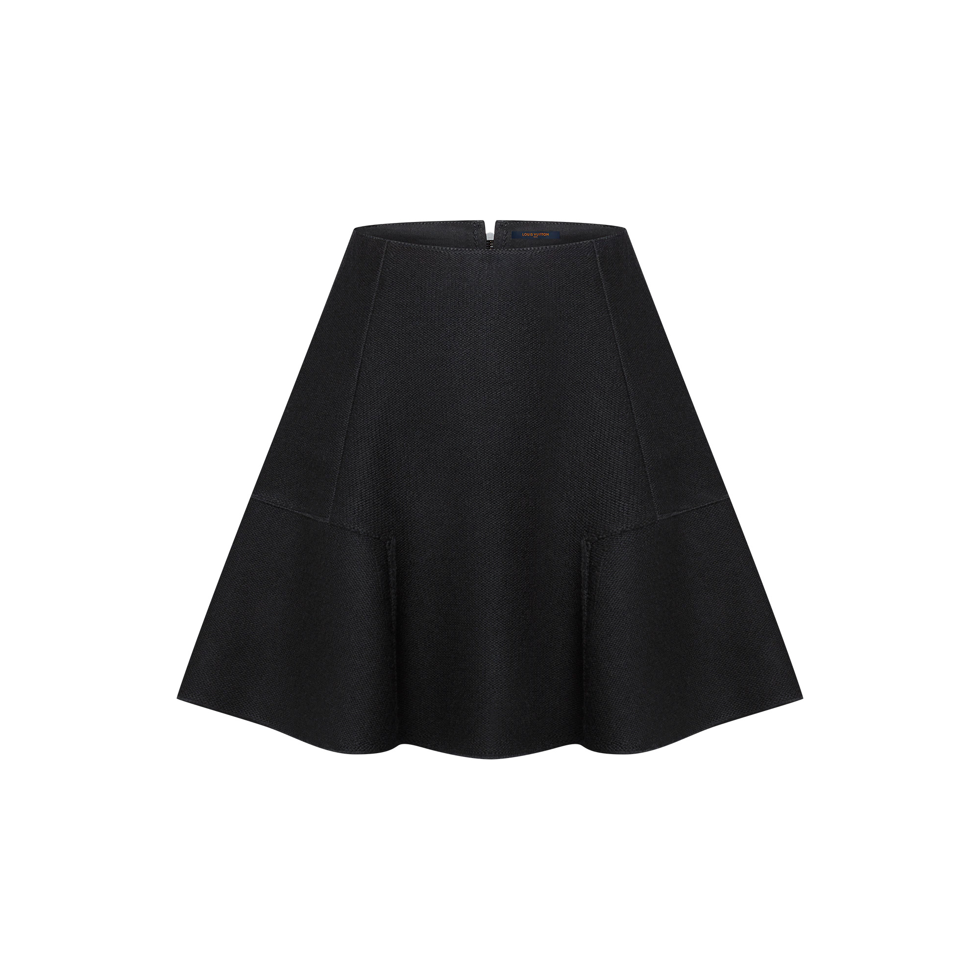 Compact Knit Mini Skirt - 1