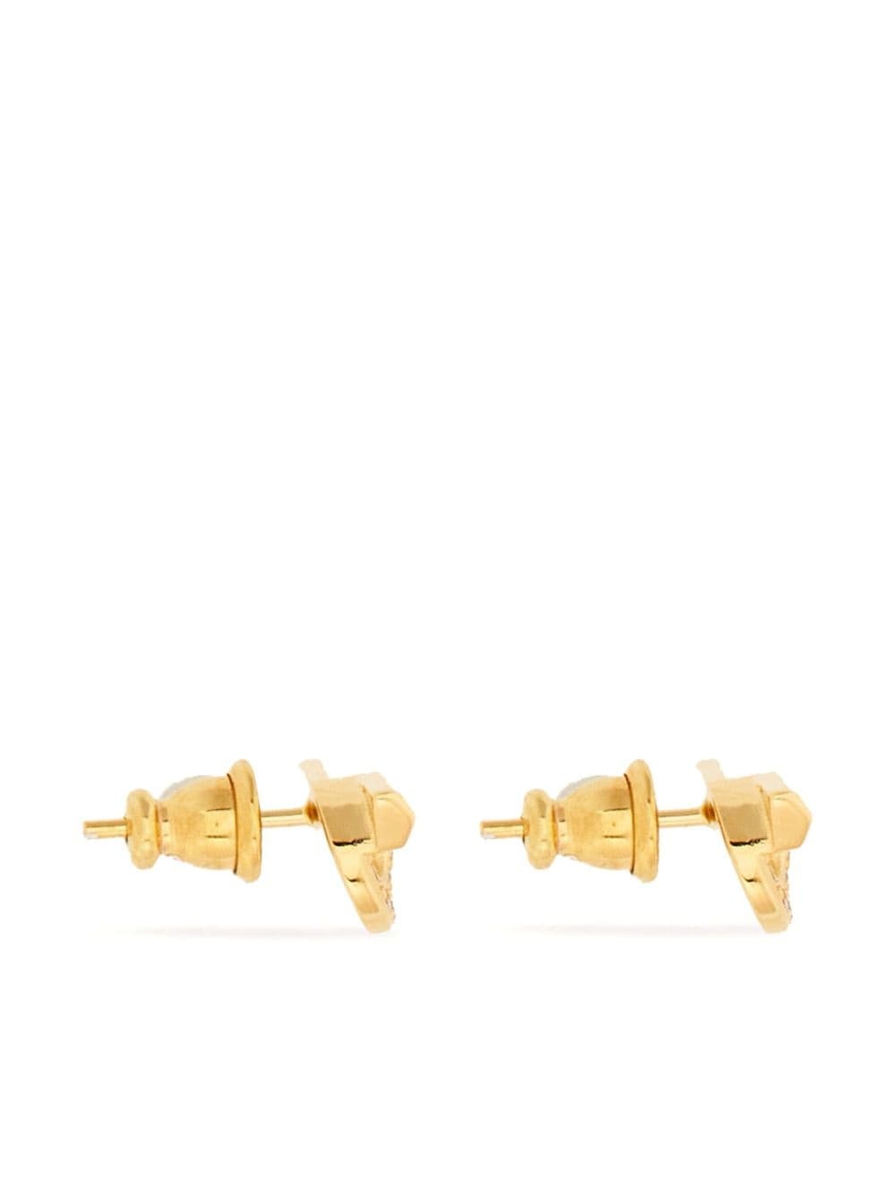 Gancini rhinestone-embellished earrings - 2
