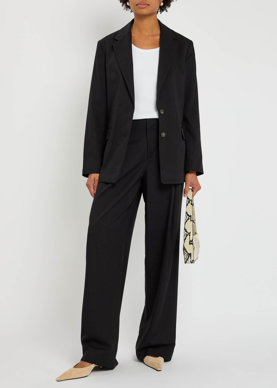Vince Pleated Woven Trousers - 4