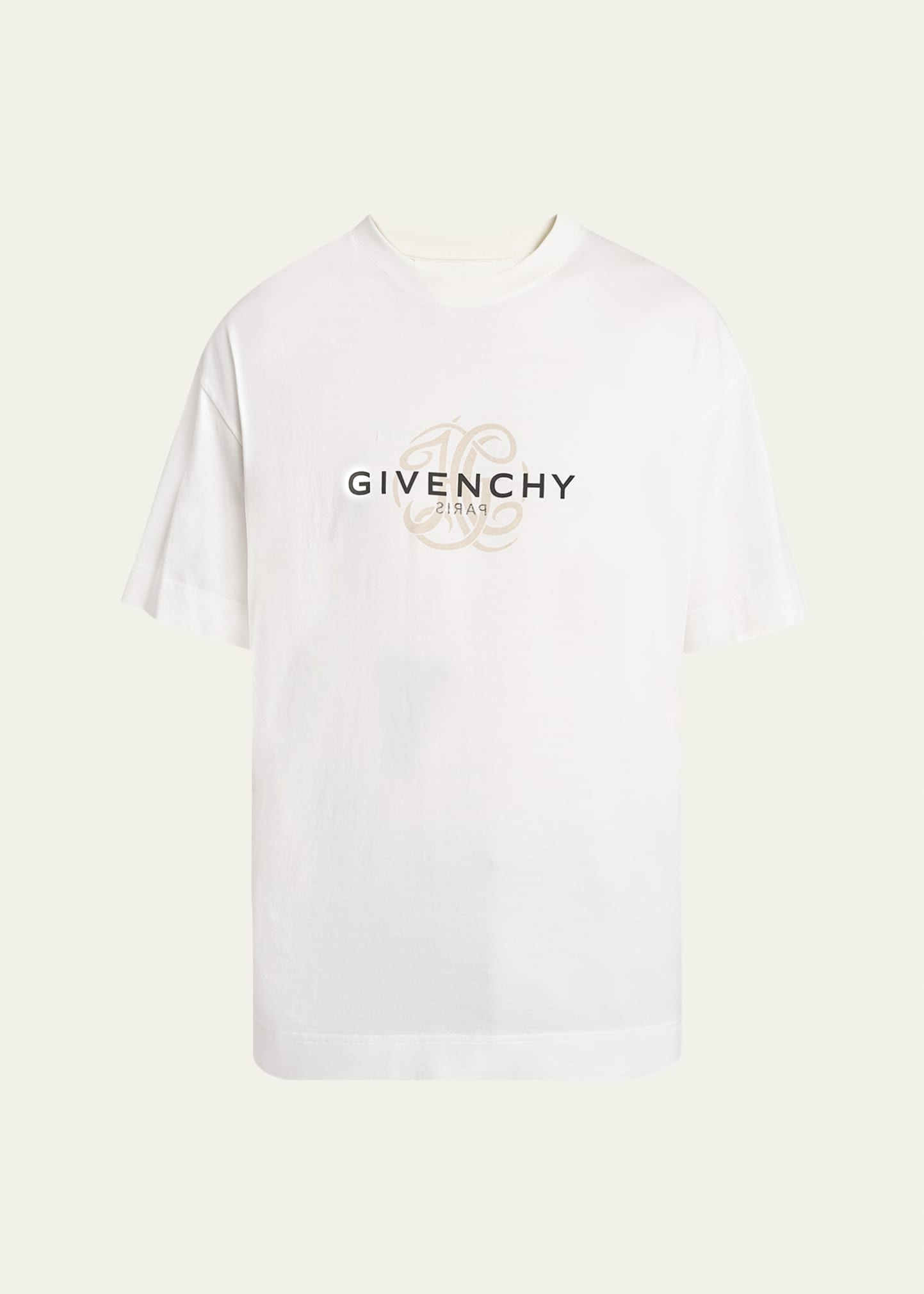 Men's Regular-Fit Reverse T-Shirt - 1