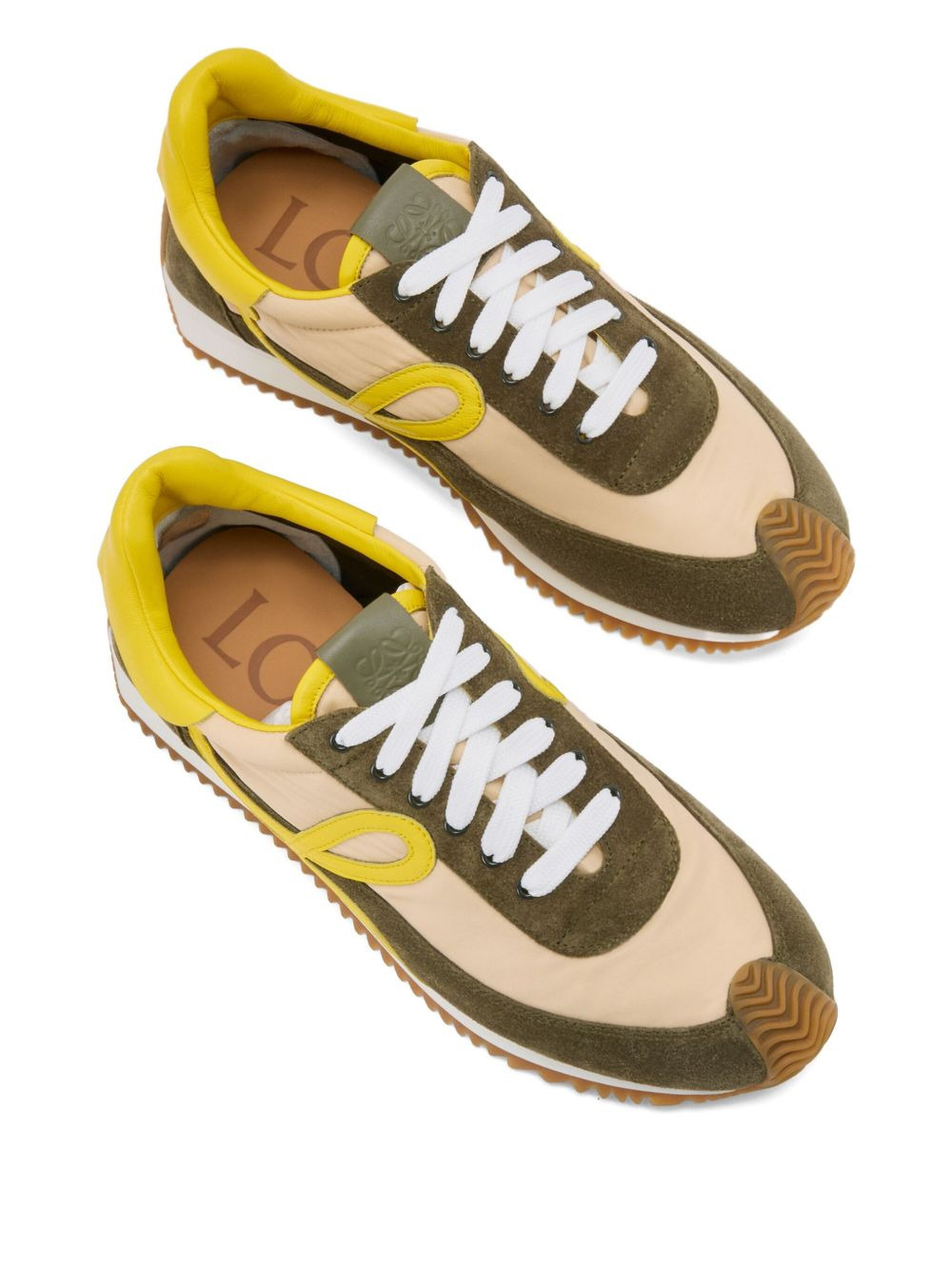 Flow Runner 2.0 suede sneakers - 4