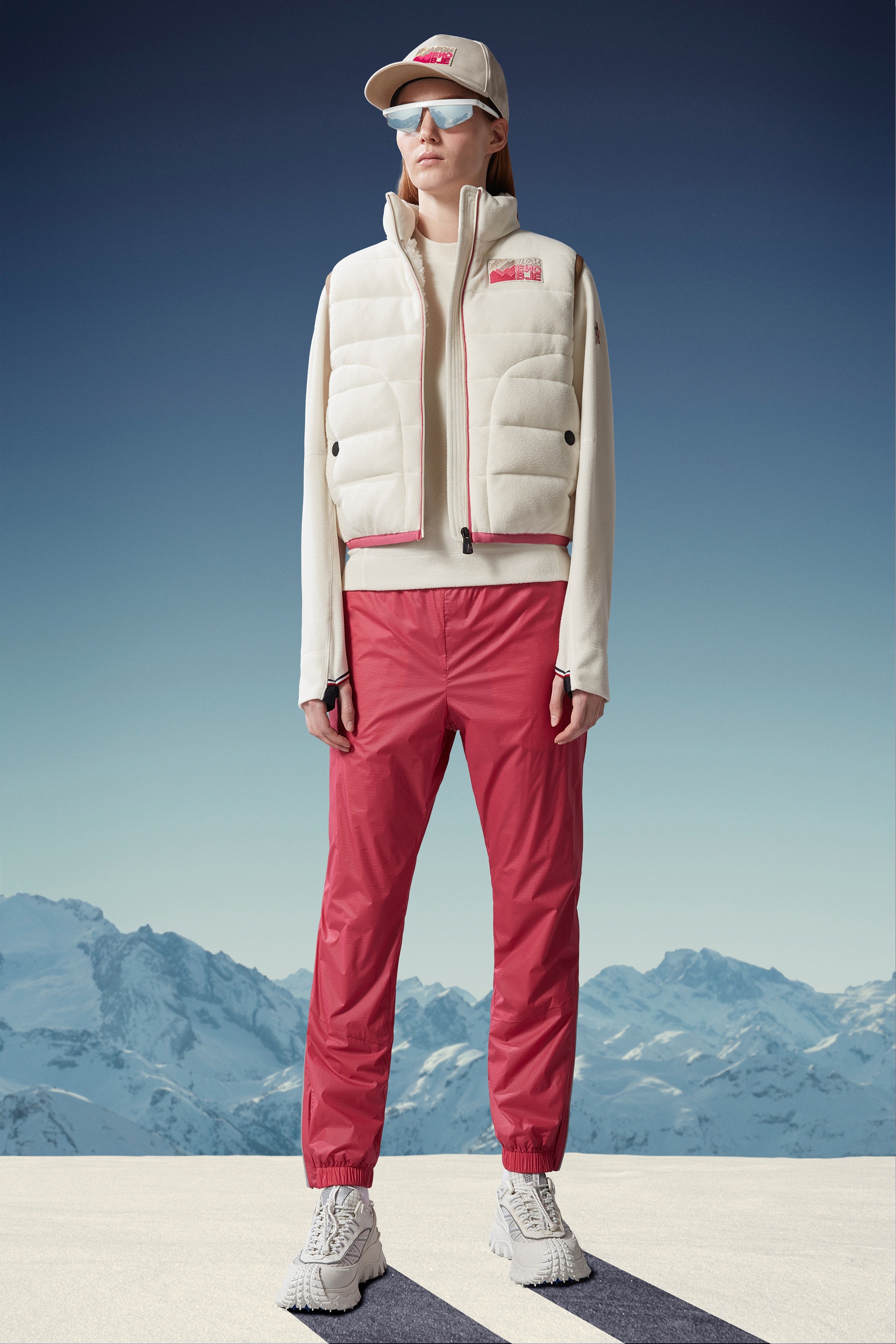 Fleece Down Vest - 2