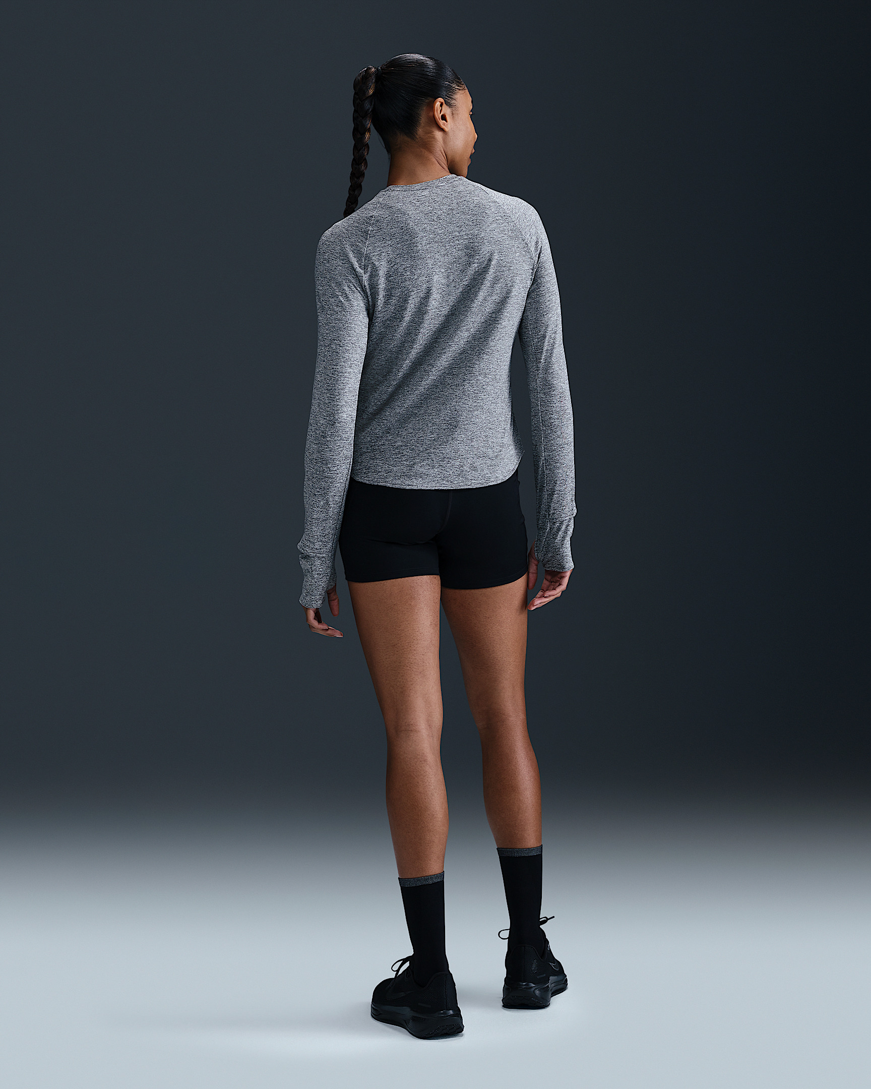 Nike Swift Women's Dri-FIT UV Long-Sleeve Crew-Neck Running Top - 5