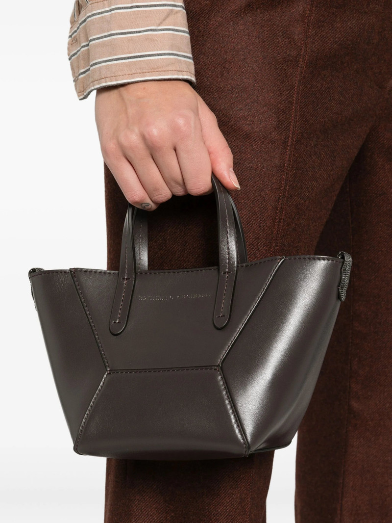 Brunello Cucinelli Mini BC Duo Tote Bag 3