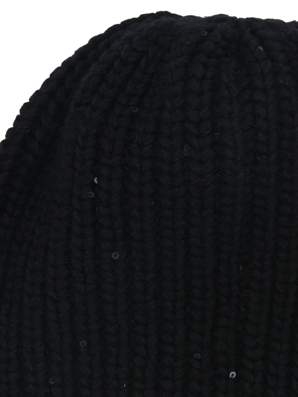 sequin-embellished ribbed-knit beanie - 3