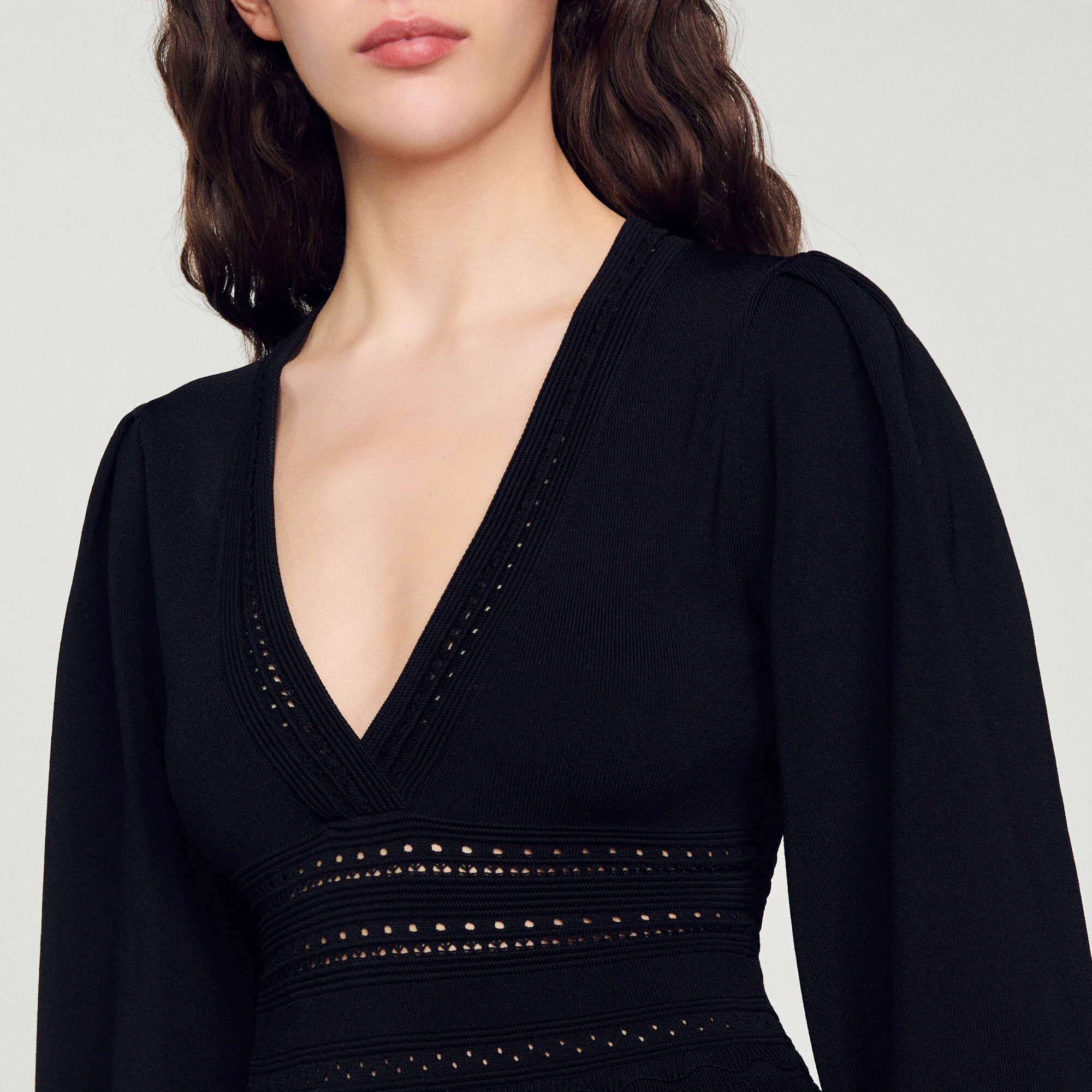 SHORT DRESS WITH RUFFLES - 4