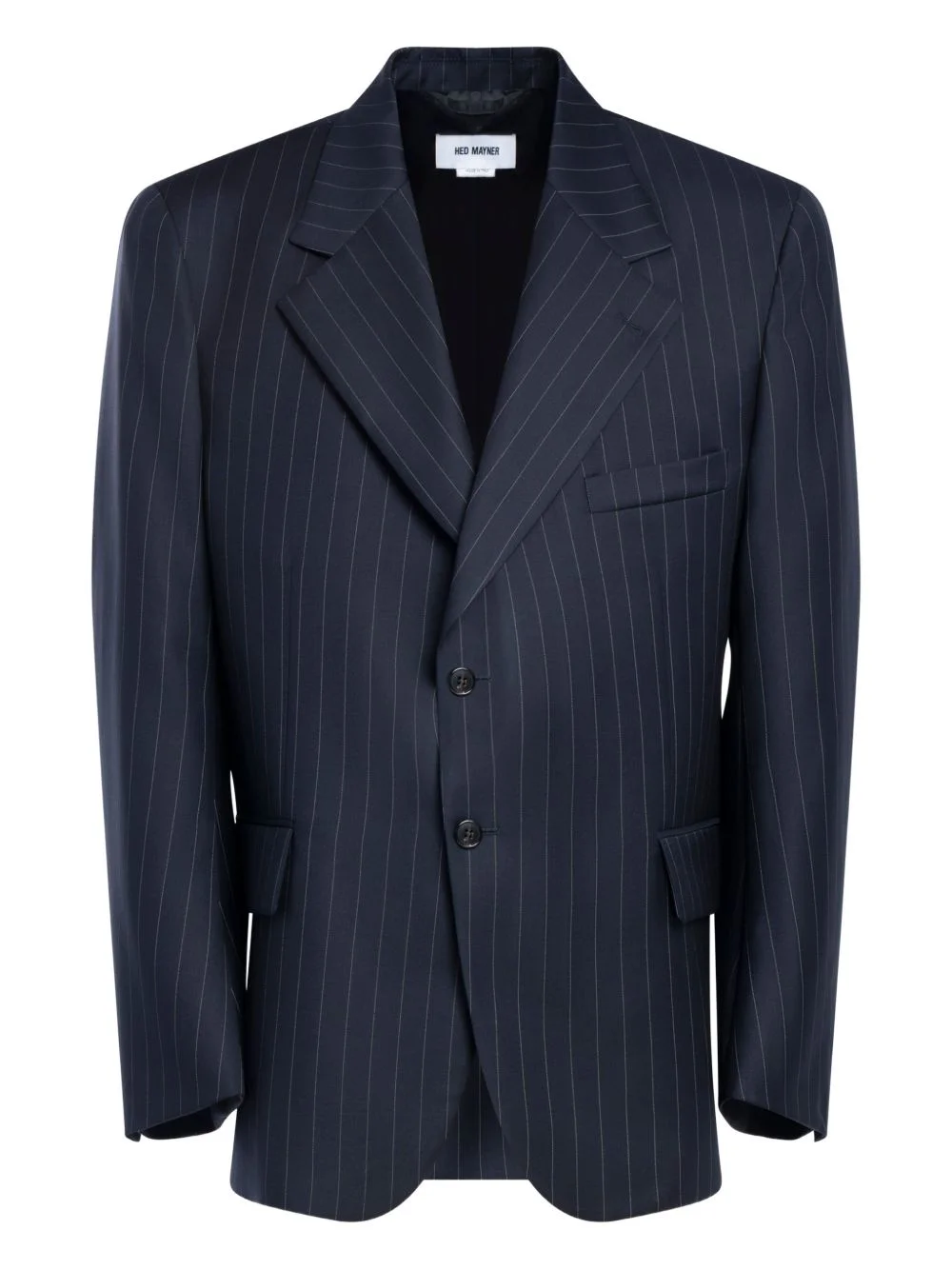 pinstripe button jacket - 1