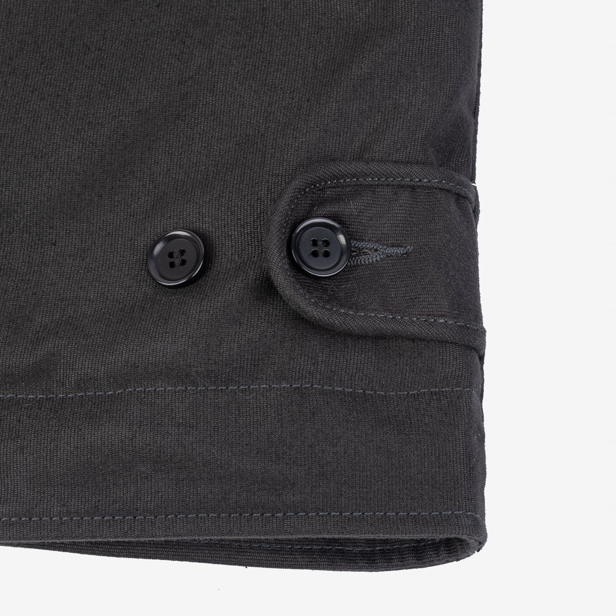 IHM-35-BLK Whipcord N1 Deck Jacket - Black - 13