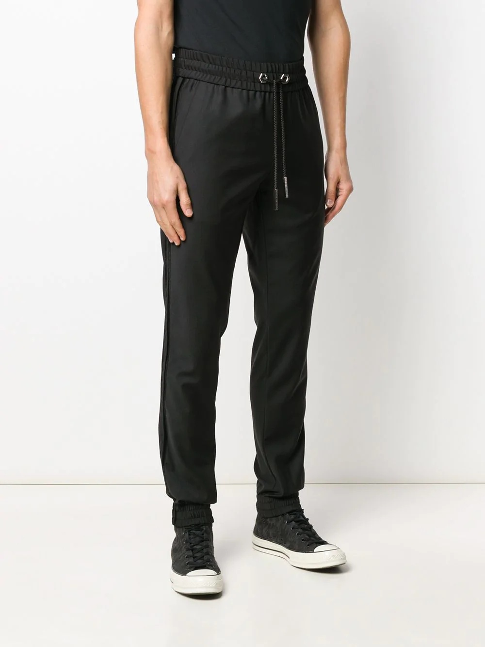 drawstring track trousers - 3