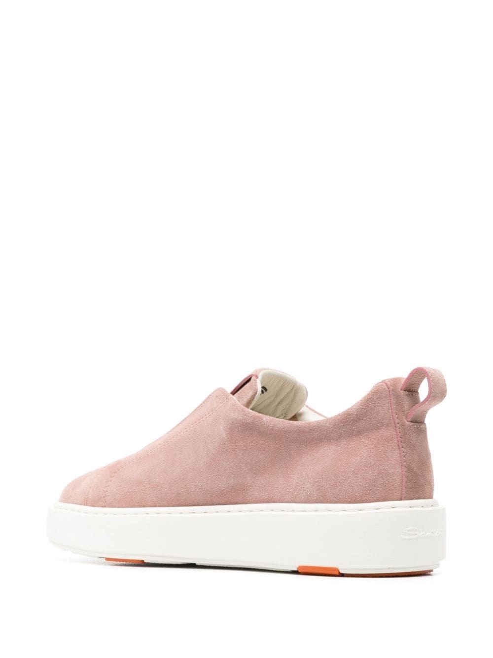 slip-on suede sneakers - 3