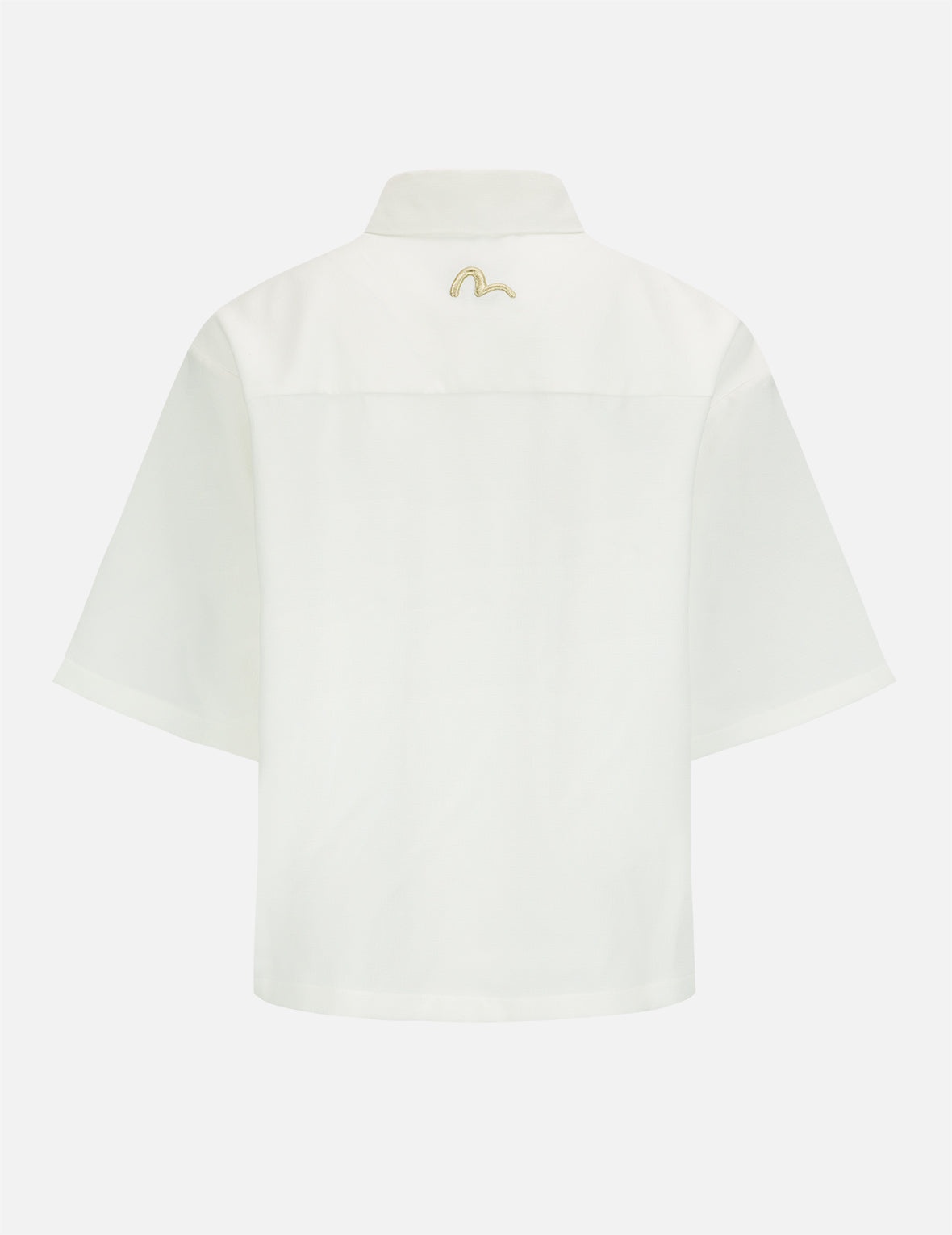 Seagull Embroidery Loose-fit Shirt - 8