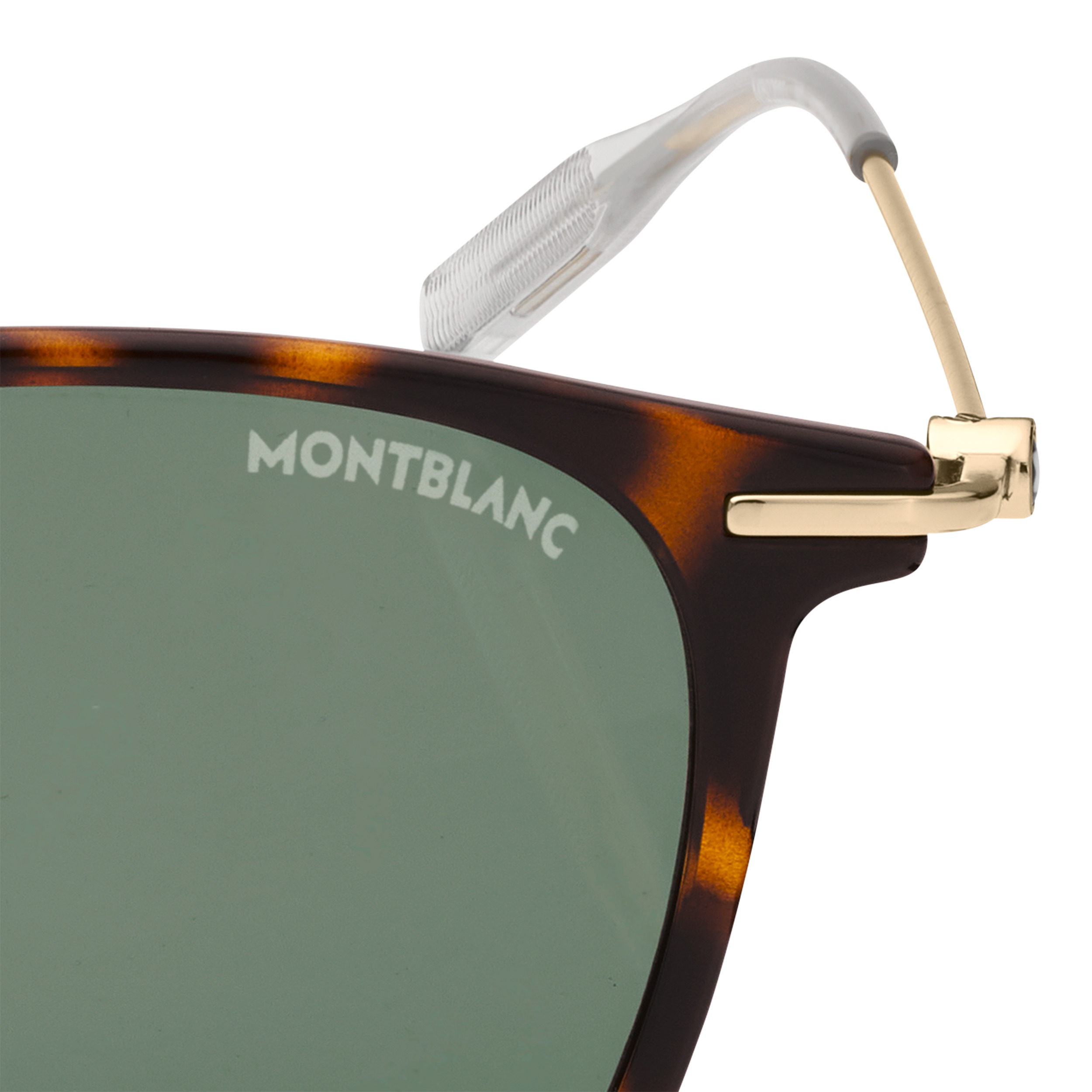 Round Sunglasses with Havana Colored Injected Frame - 3