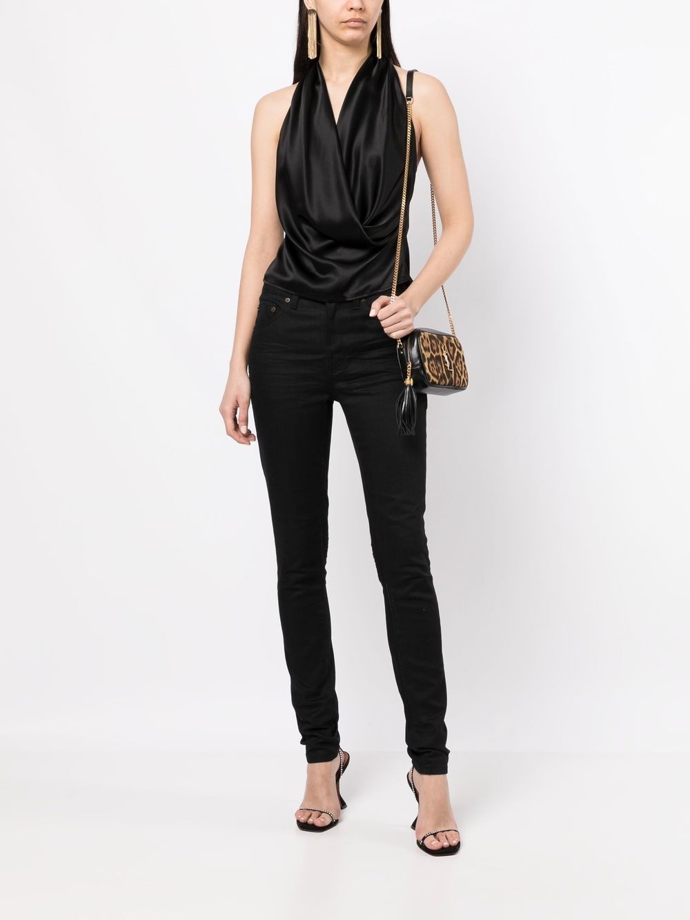 mid-rise skinny jeans - 2