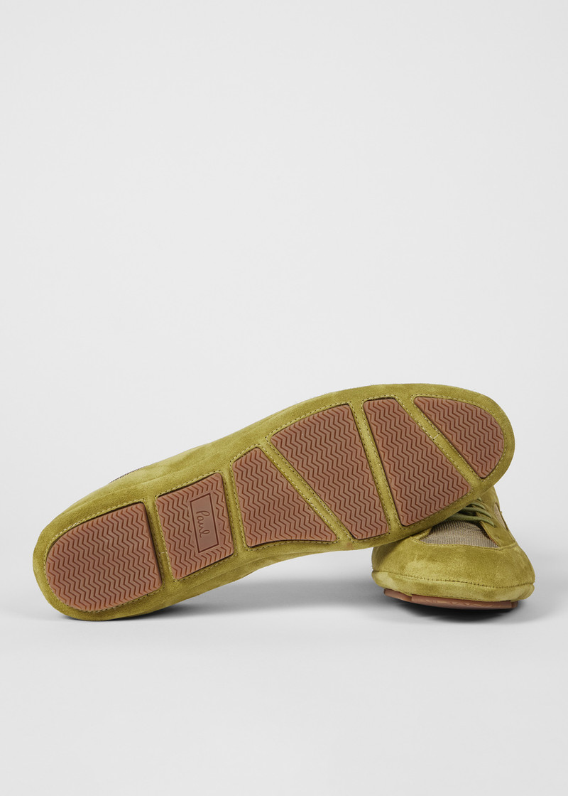 Paul Smith Lime Green 'Marini' Trainers outlook