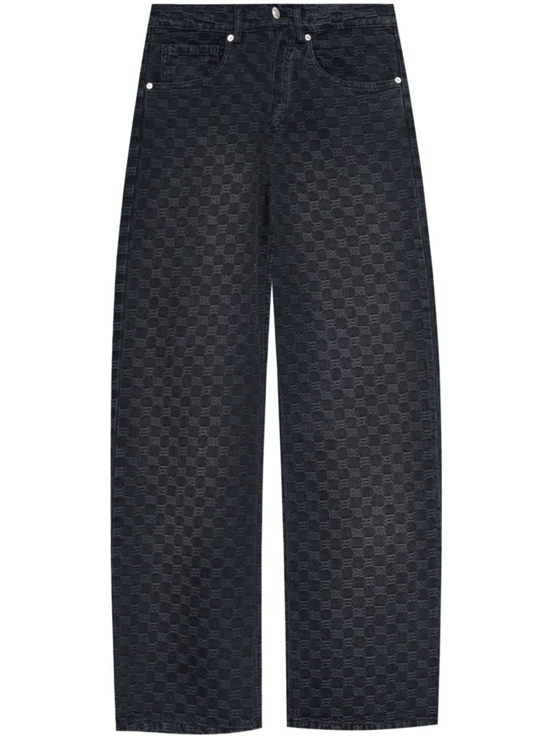 jacquard 단색 청바지 1