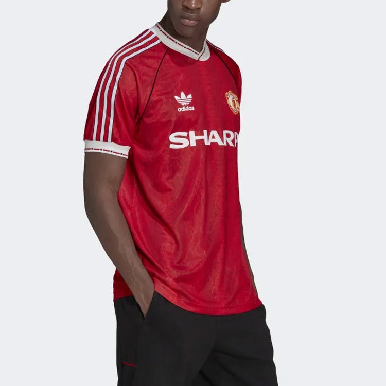 adidas Manchester United 90 Home Jersey 'Red' HP0455 - 4