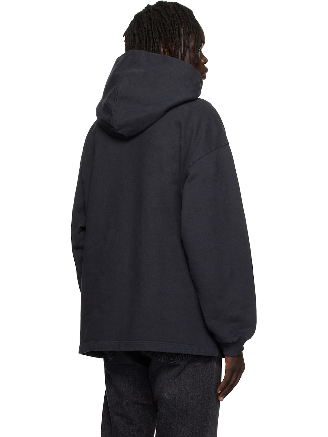 Black Stamp Hoodie - 3