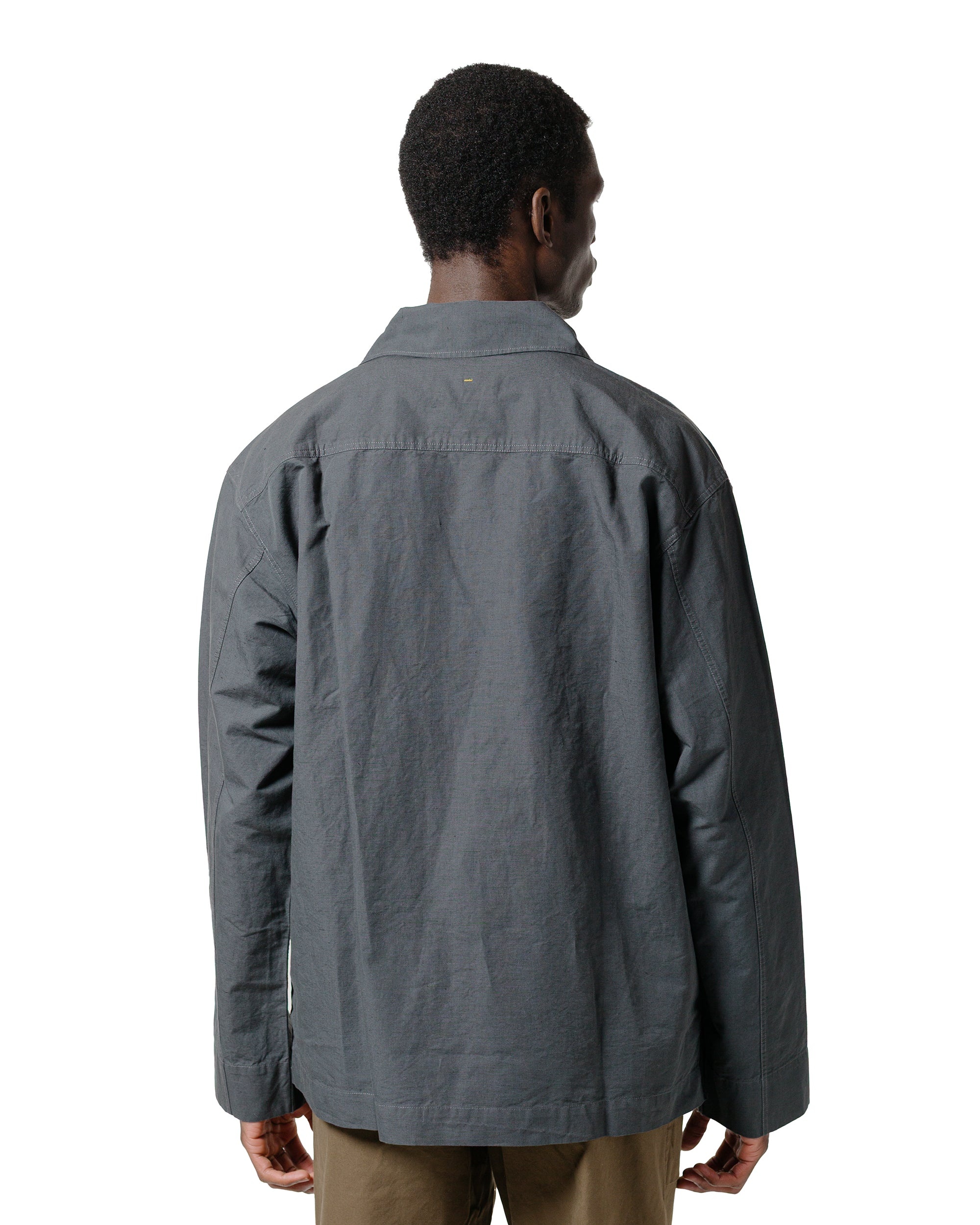 MHL Storm Flap Shirt Dry Cotton Linen Carbon - 3