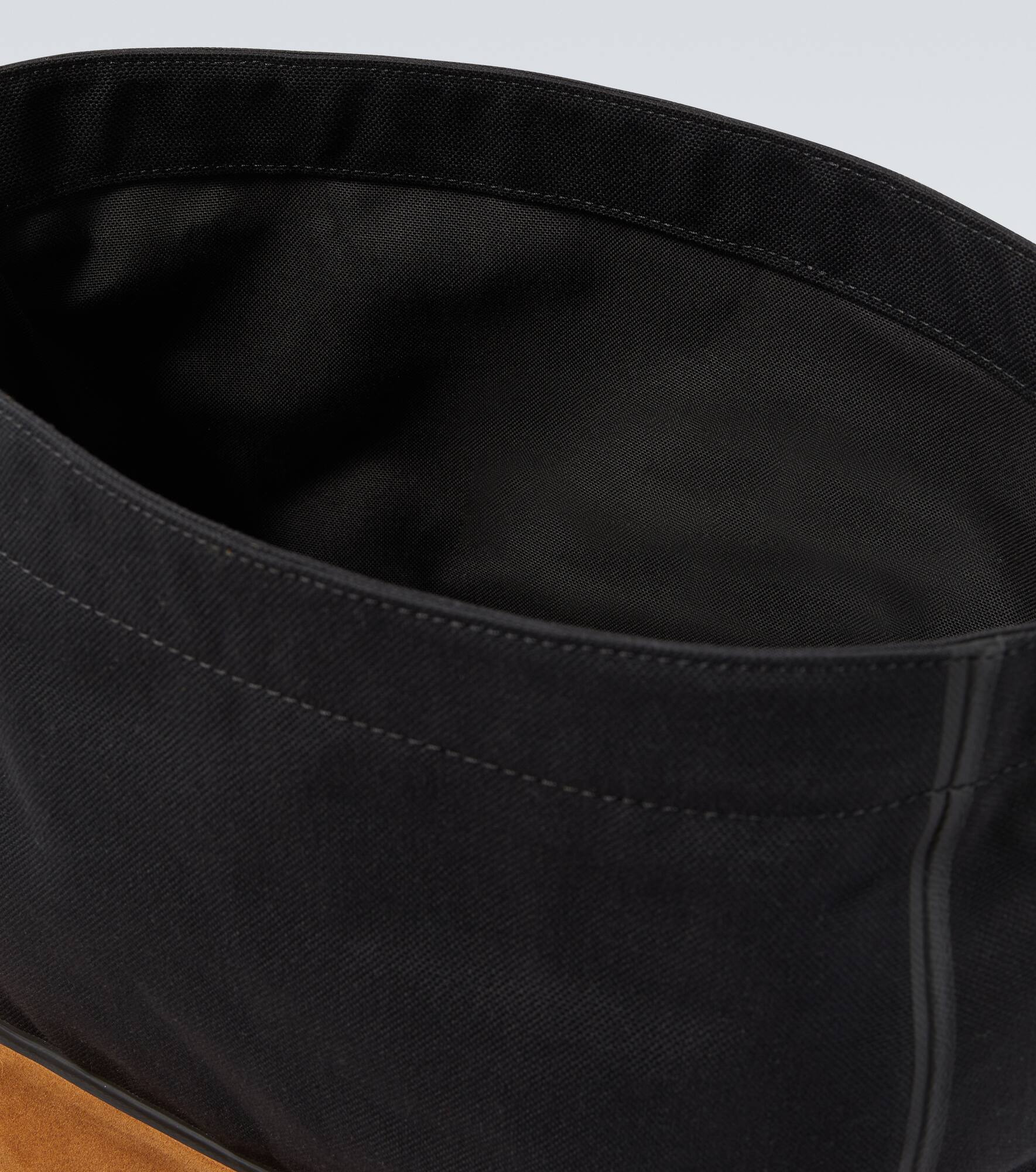 Flex canvas and suede backpack - 4