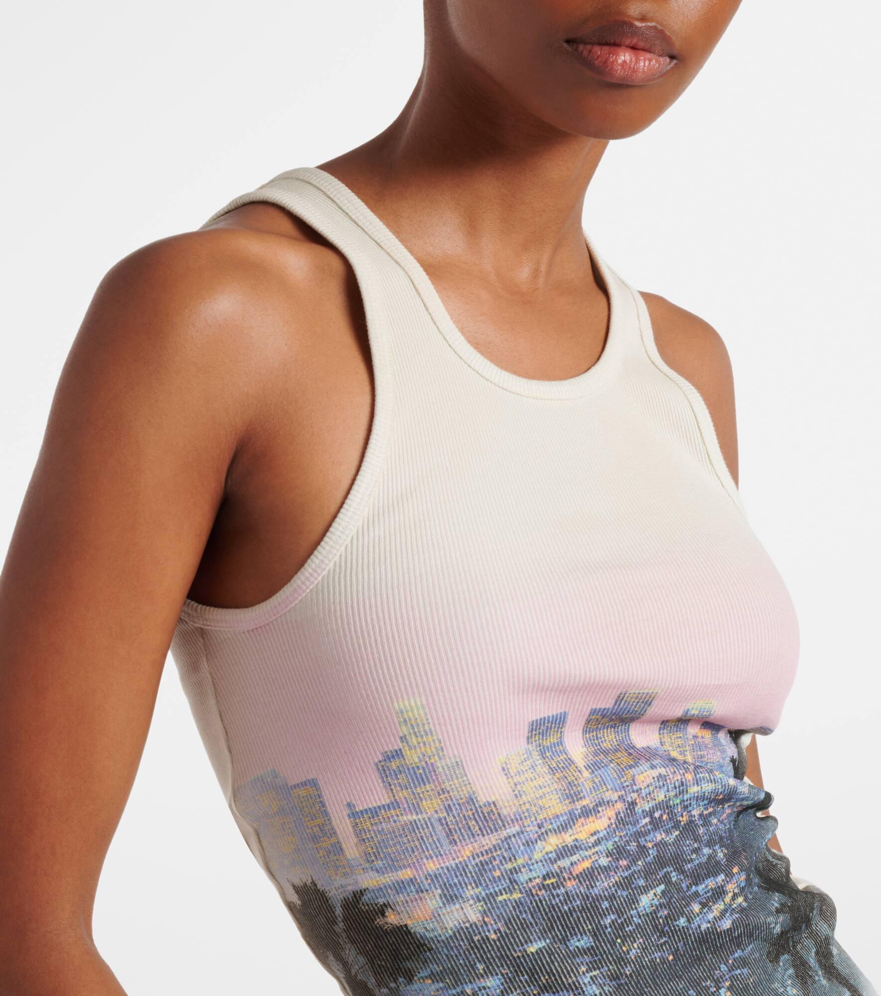 City of Angels cotton tank top - 4