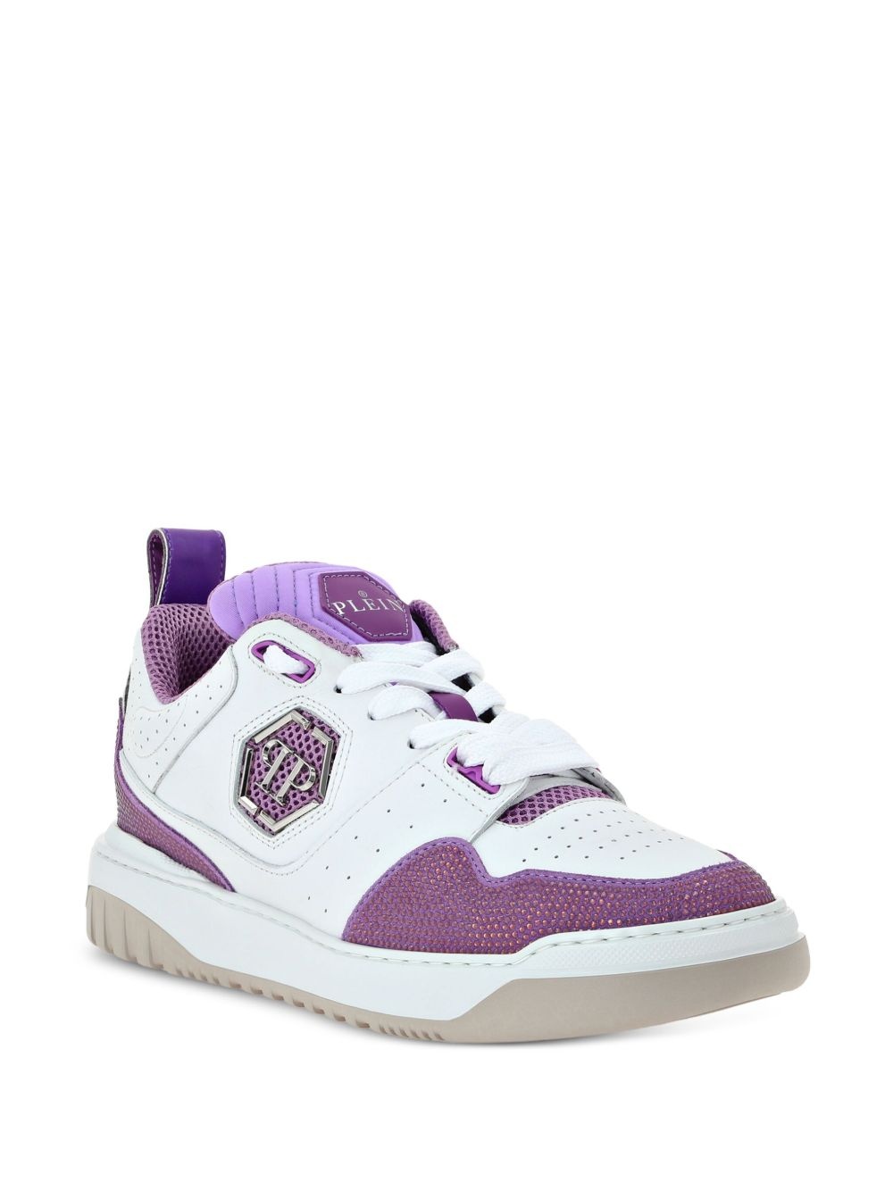 crystal-embellished sneakers - 2