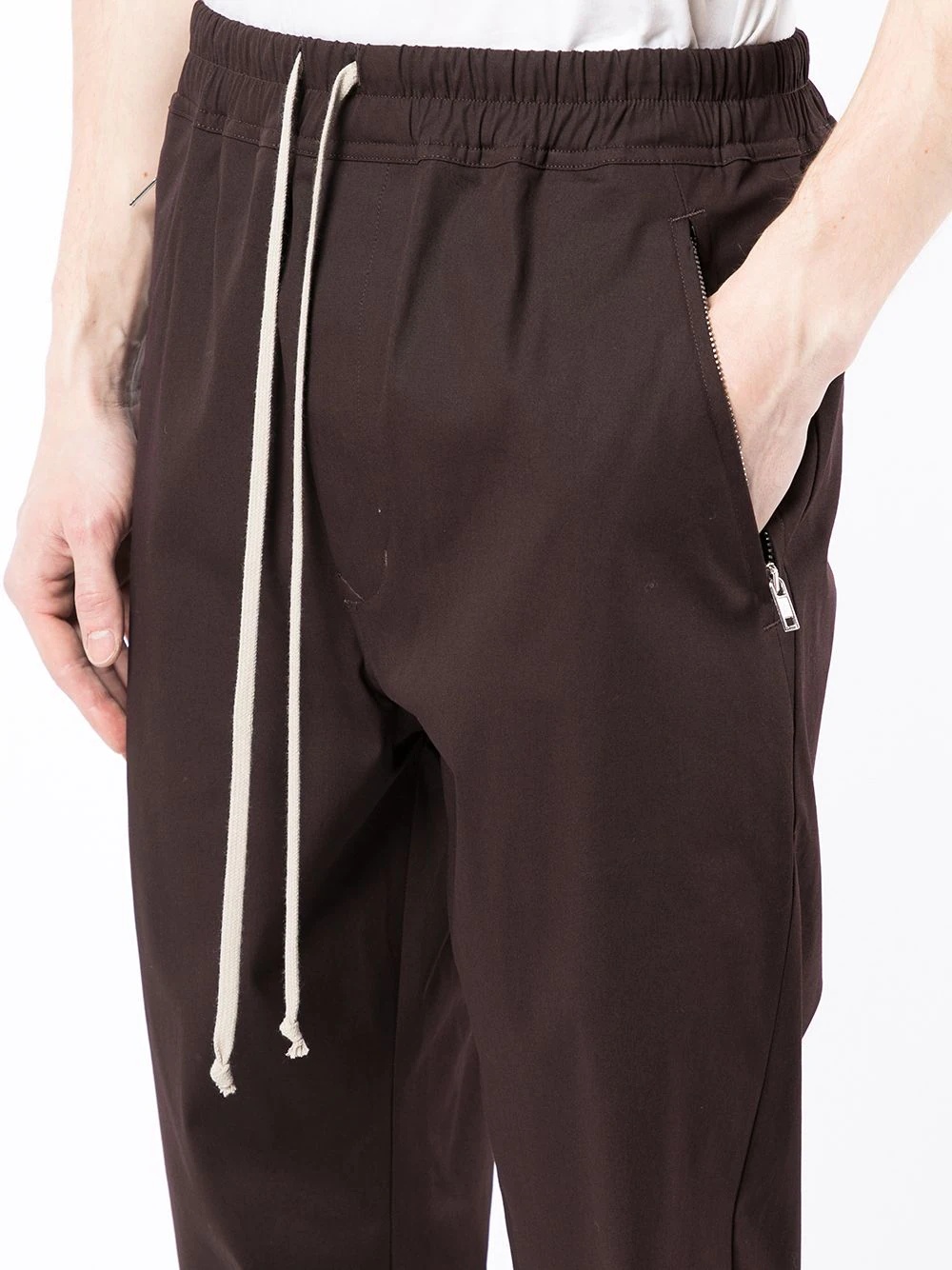 zip-pocket track pants - 5